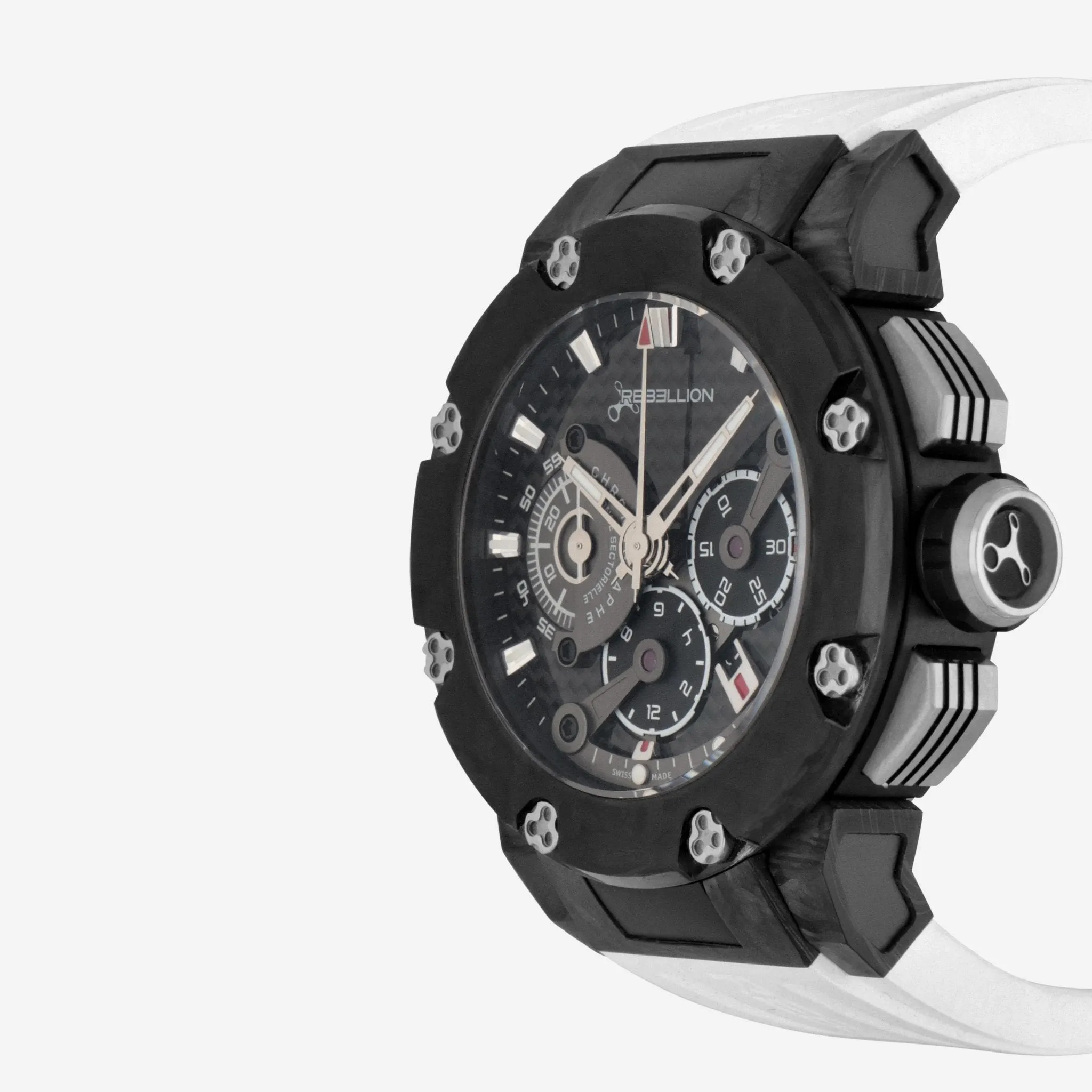 Rebellion Predator Chrono Carbon & Titanium Automatic Men's Watch RB.PR.CH.CA.CA