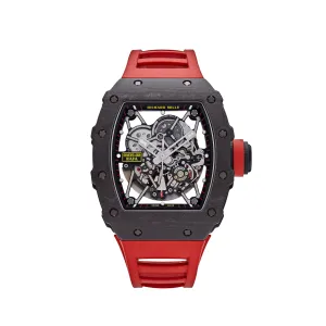 RM-Luxury-Watches LF 35-02 Carbon TPT Red Strap