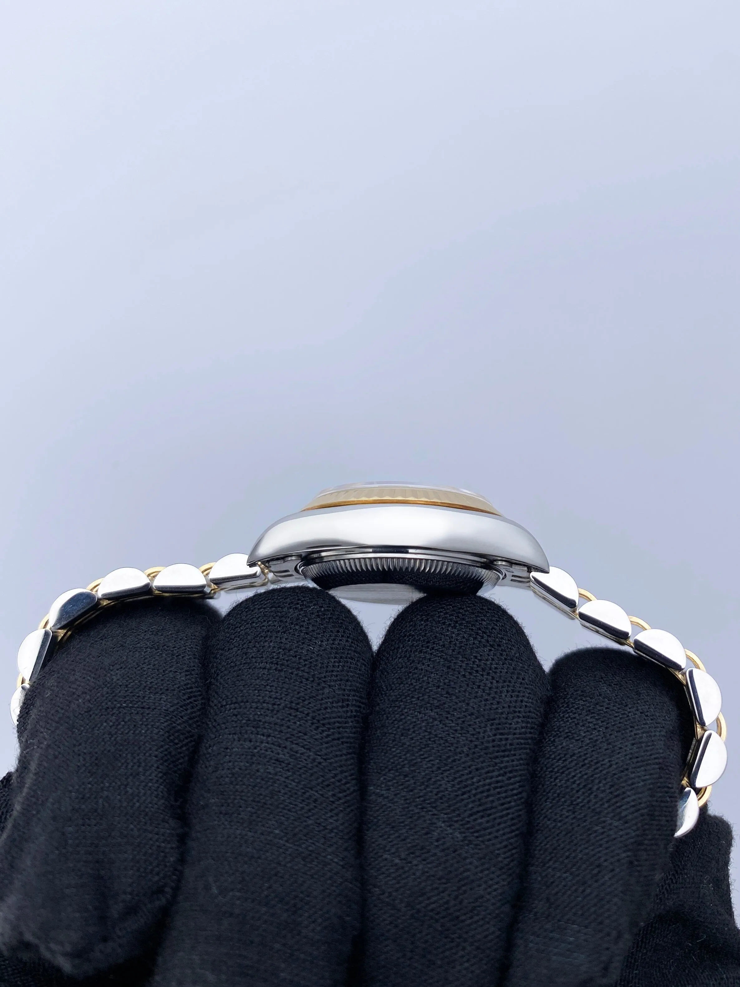 Rolex 69173 Datejust Diamond Dial Ladies Watch Box Papers