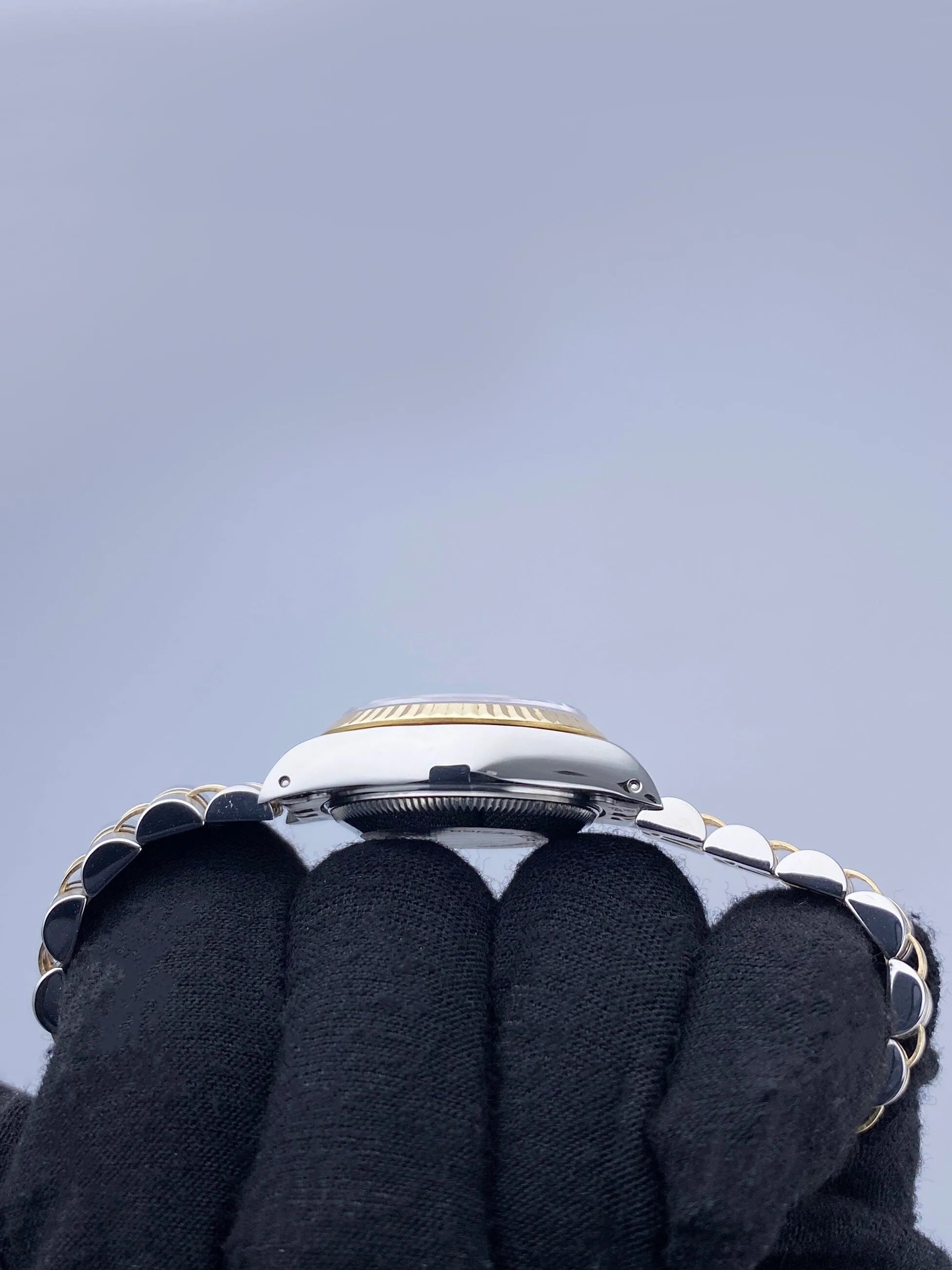 Rolex 69173 Datejust Diamond Dial Ladies Watch Box Papers