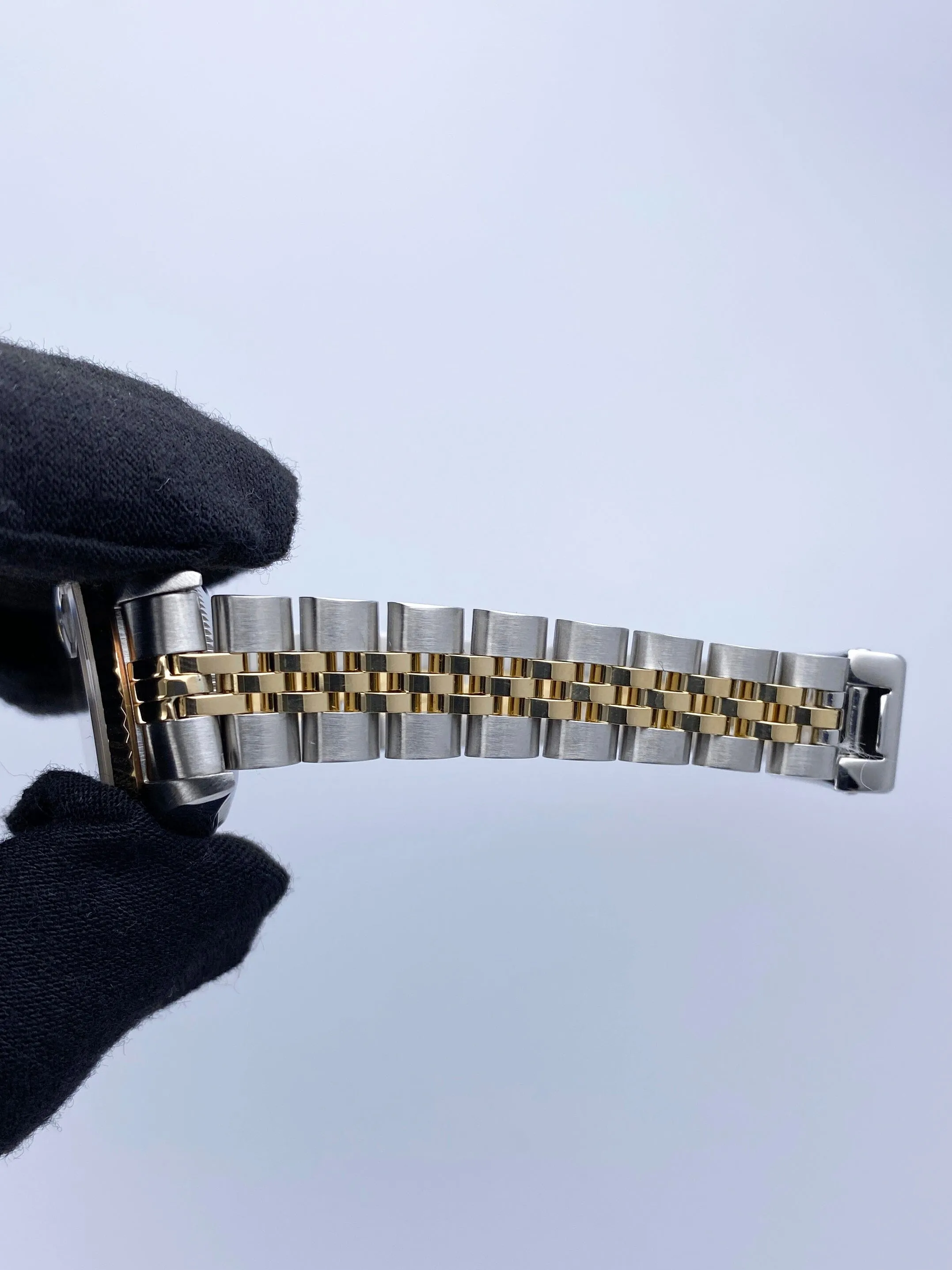 Rolex 69173 Datejust Diamond Dial Ladies Watch Box Papers