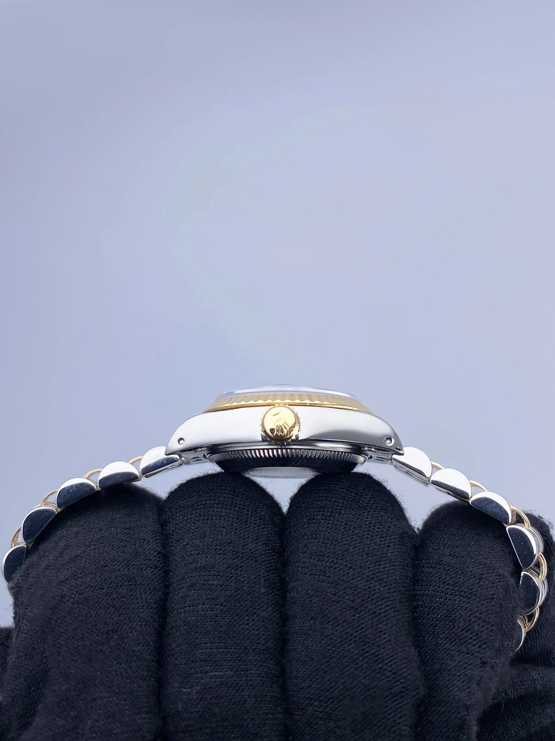 Rolex 69173 Datejust Diamond Dial Ladies Watch Box Papers