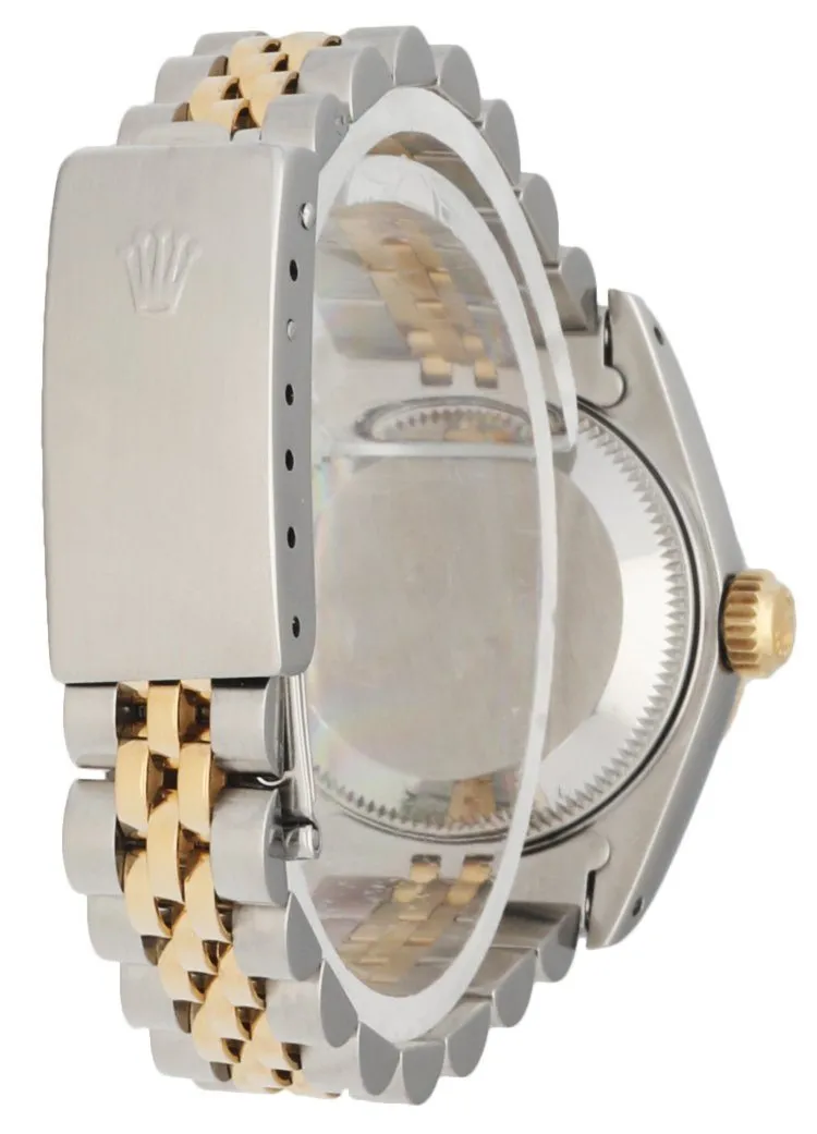 Rolex 69173 Stainless Steel & 18K Yellow Gold Diamond Dial Ladies Watch