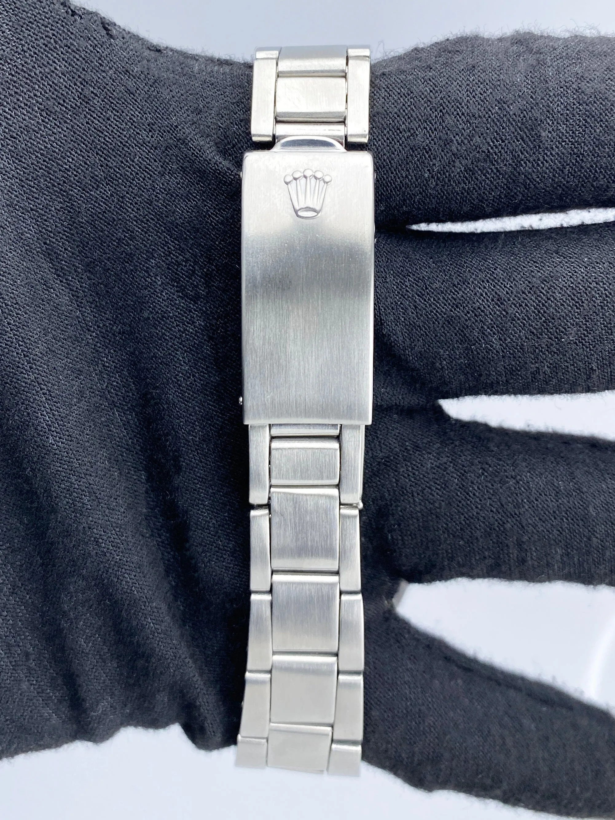 Rolex Air King 5500 Silver Dial Mens Watch
