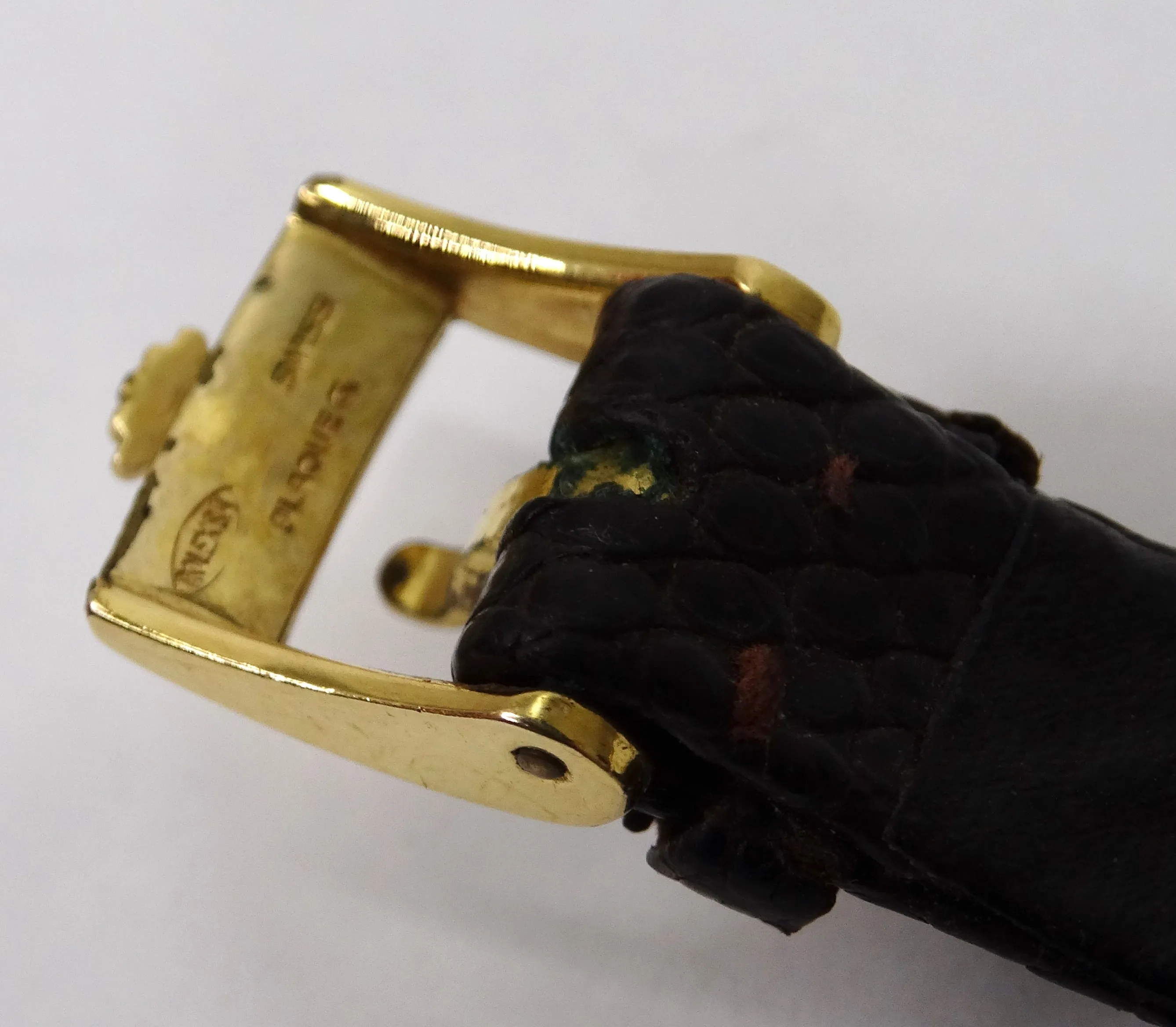 Rolex Cellini Womens 18k Gold Spider Dial Watch