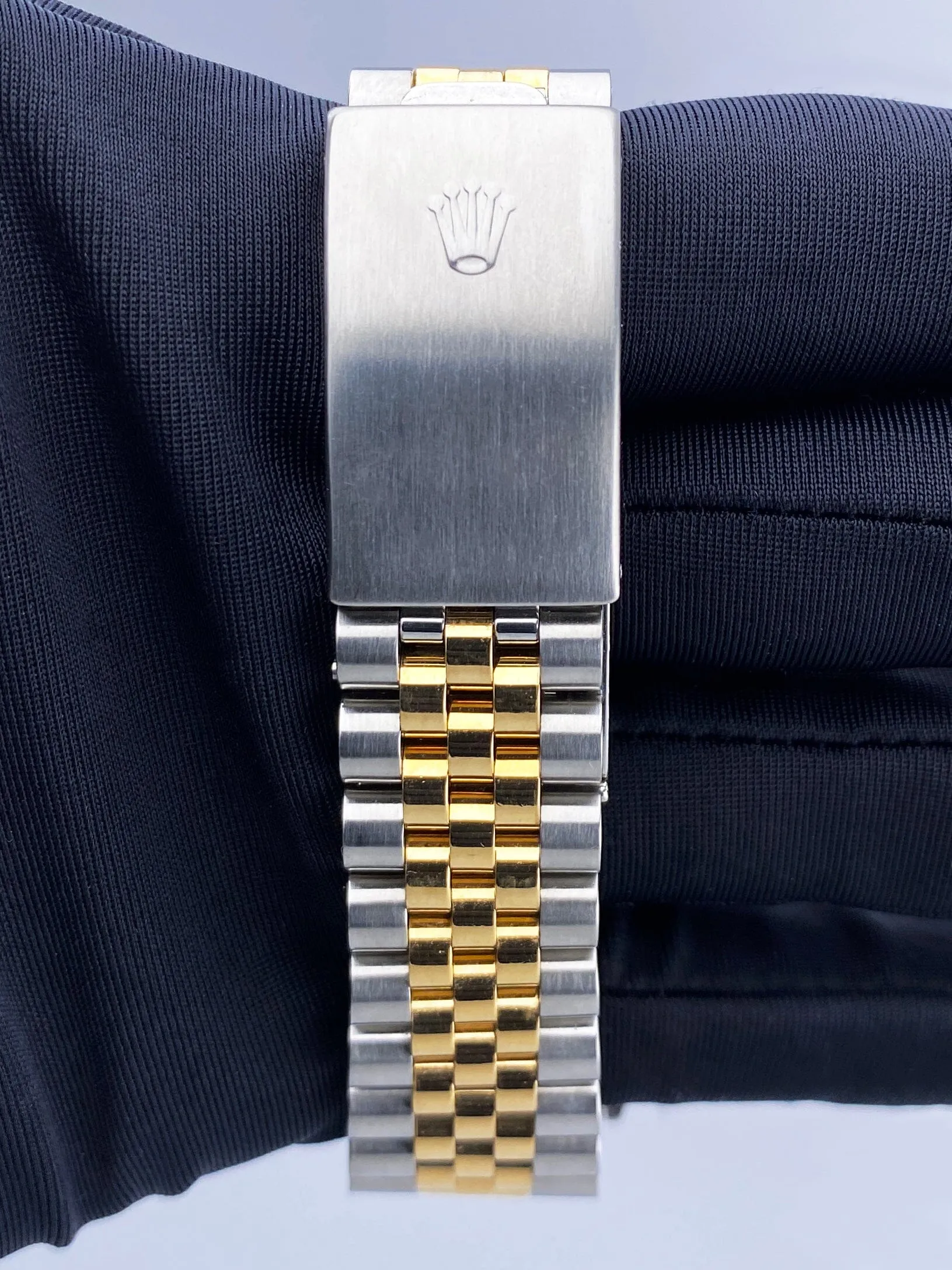 Rolex Datejust 16013 Black Dial Mens Watch Box Papers