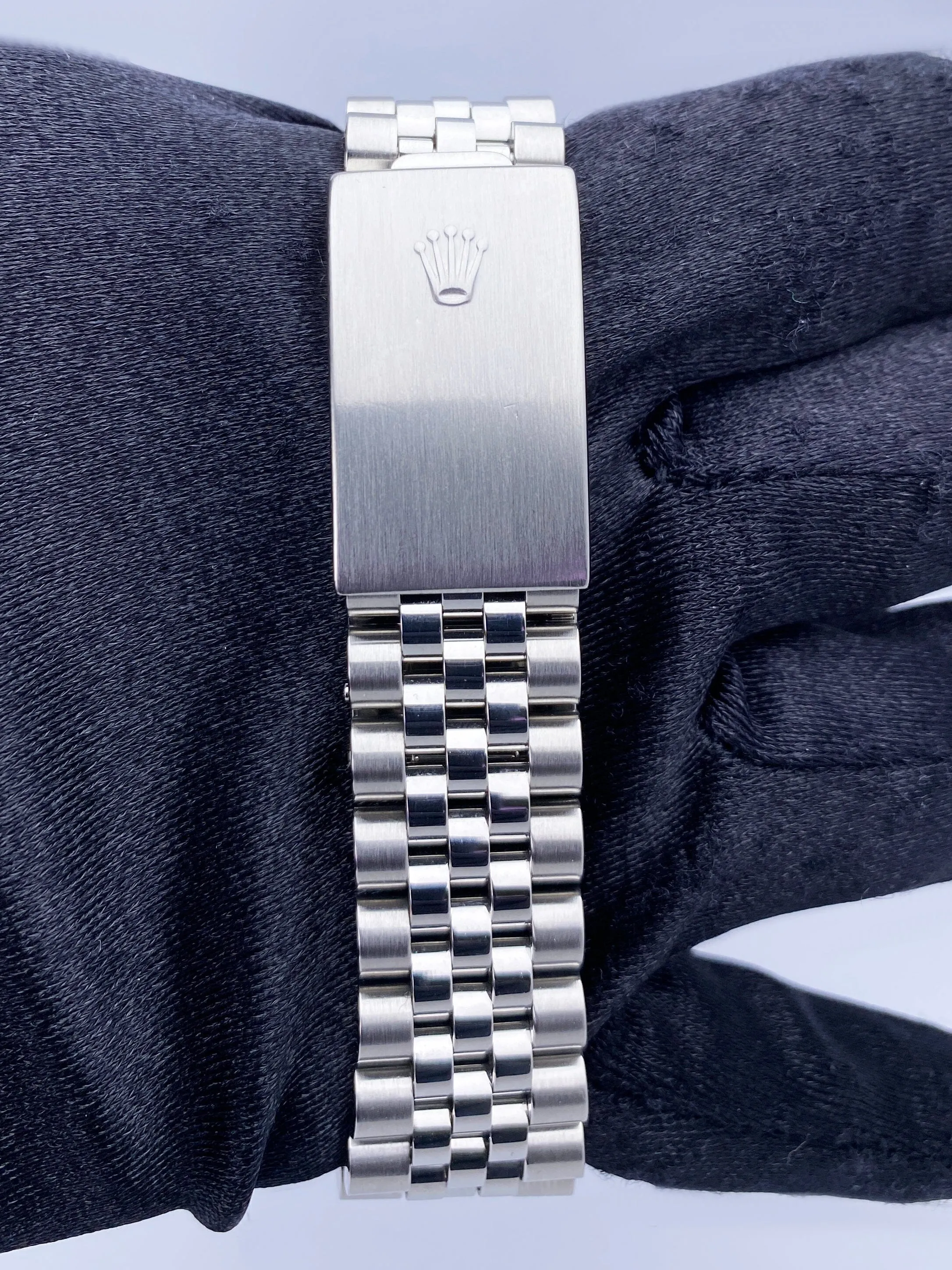 Rolex Datejust 16014 White Dial Mens Watch Box Papers