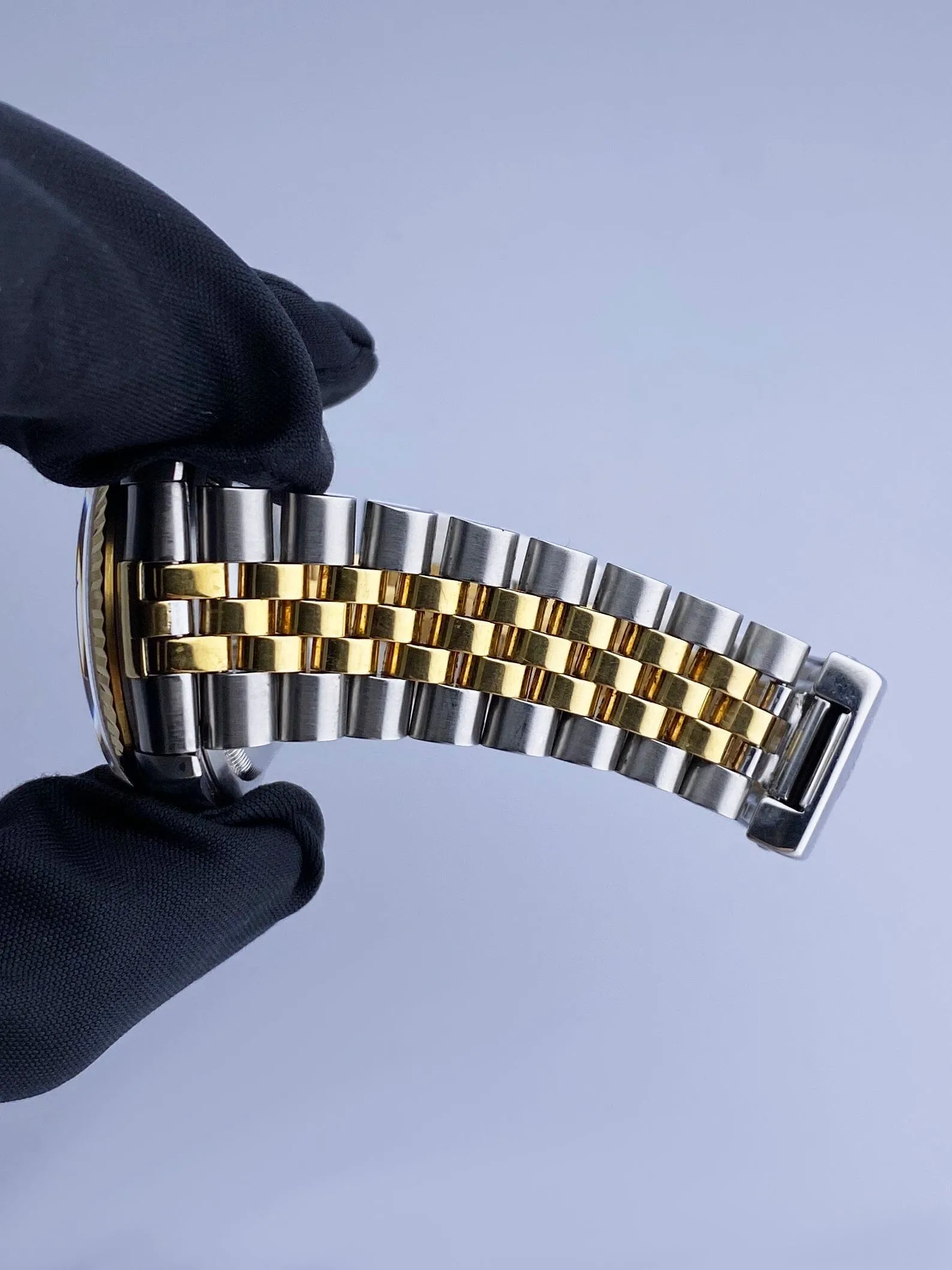 Rolex Datejust 16233 Diamond Dial Mens Watch