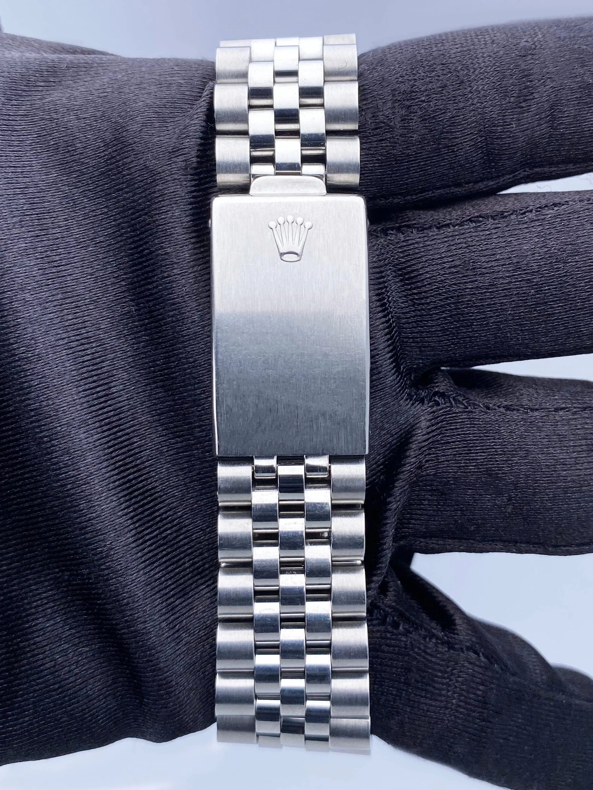 Rolex Datejust 16234 Gray Dial Mens Watch Box Papers