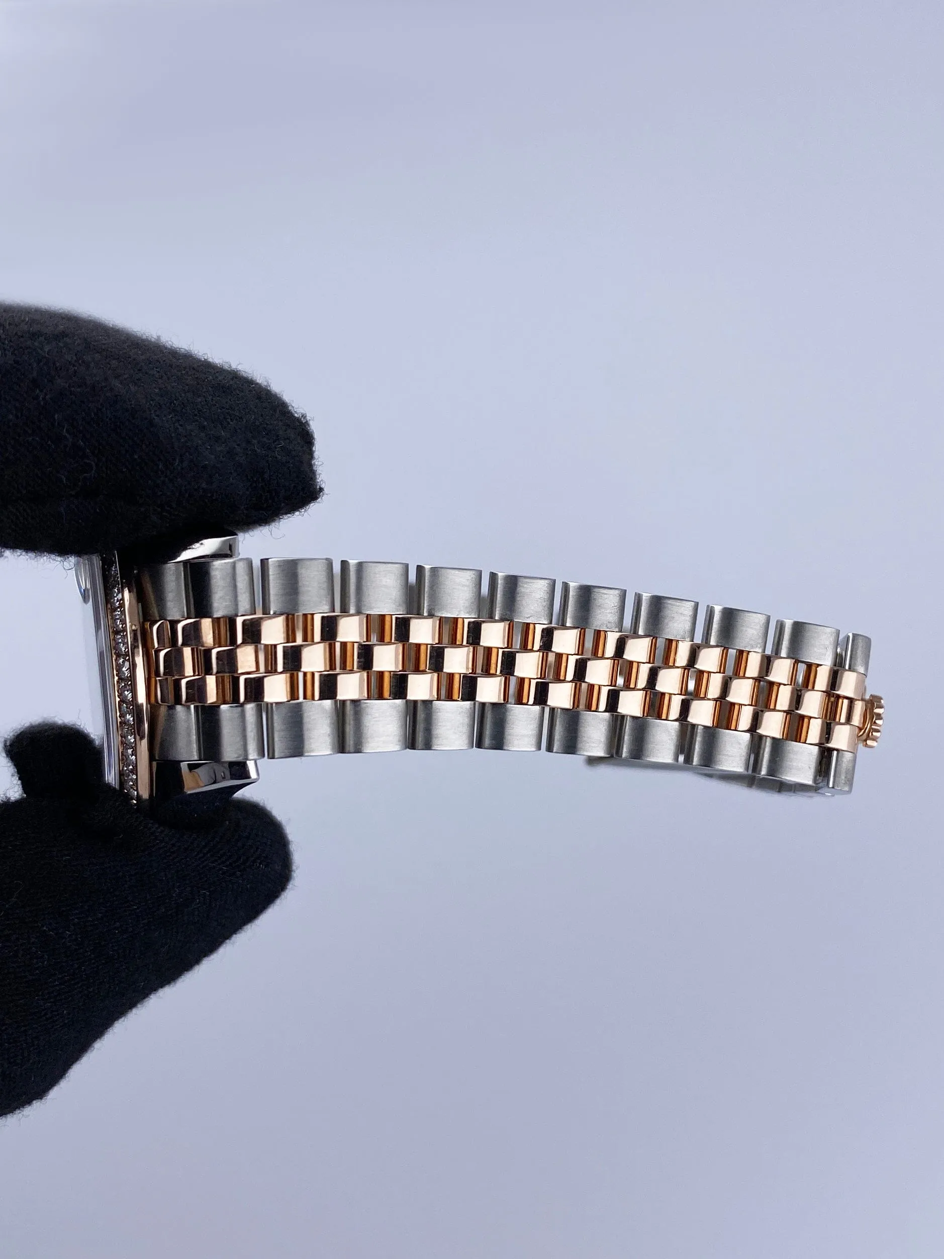 Rolex Datejust 279381RBR Diamond MOP Dial Ladies Watch Box Papers