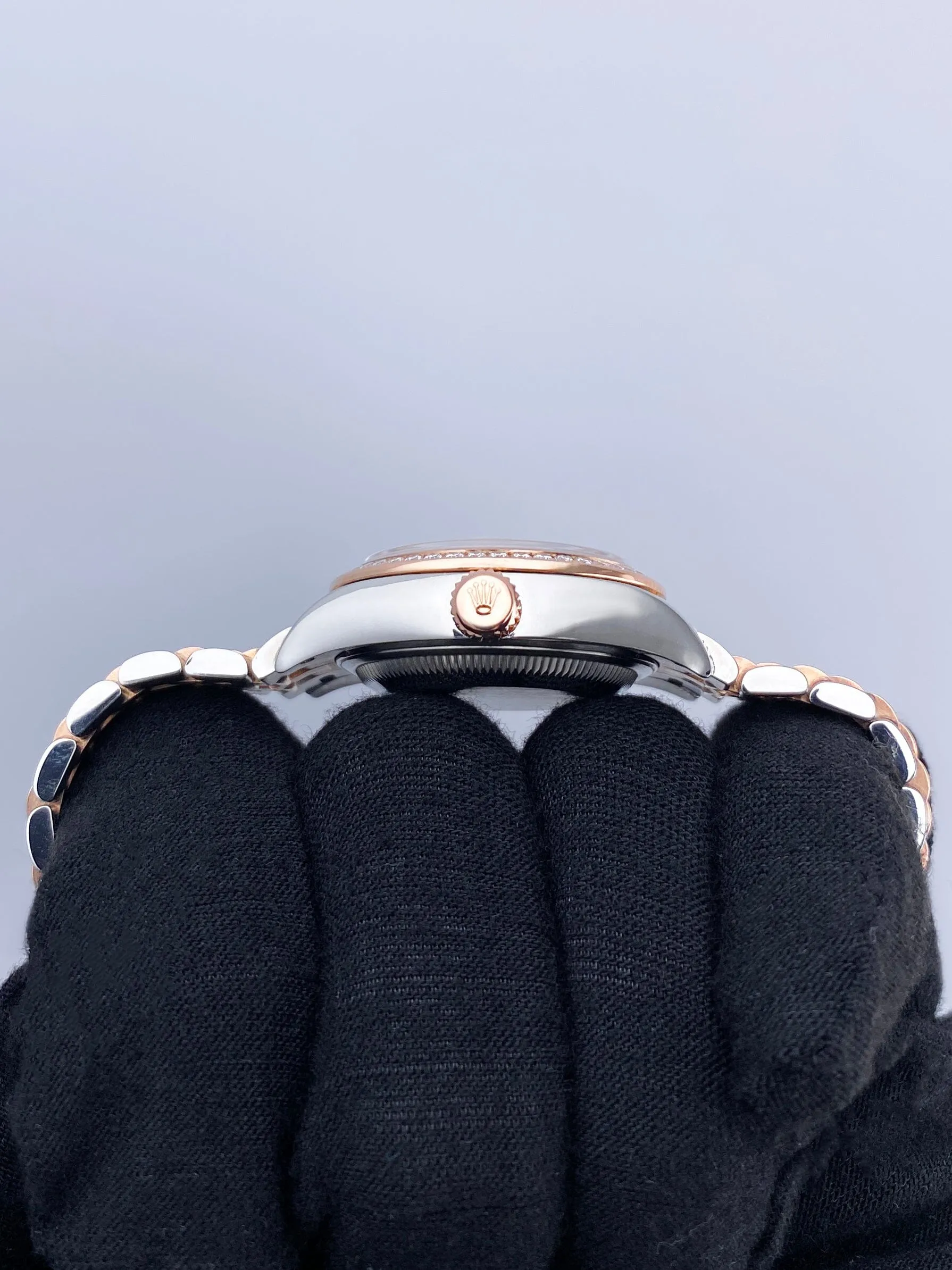 Rolex Datejust 279381RBR Diamond MOP Dial Ladies Watch Box Papers