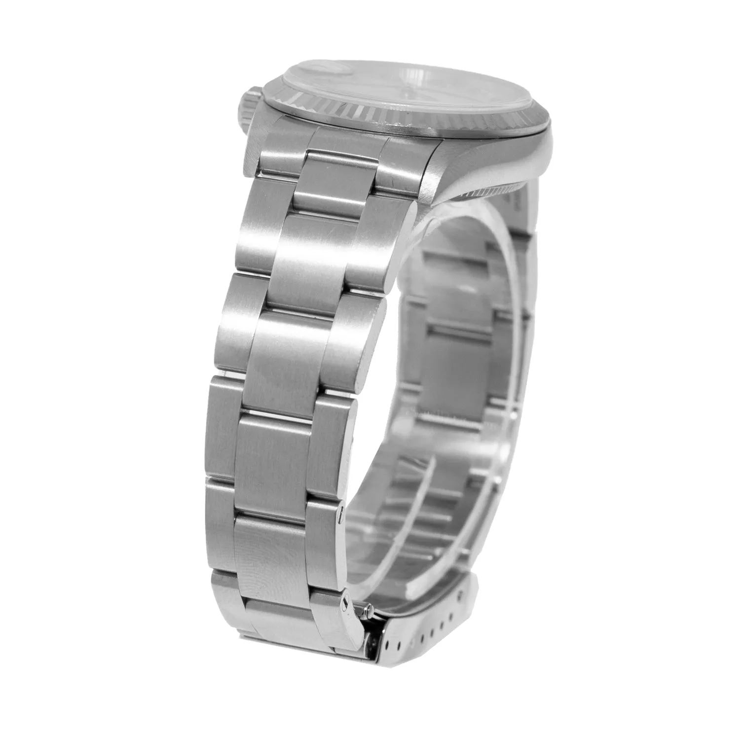 Rolex Datejust 31mm White Gold & Steel Mother of Pearl Diamond Dial & Fluted Bezel 78274