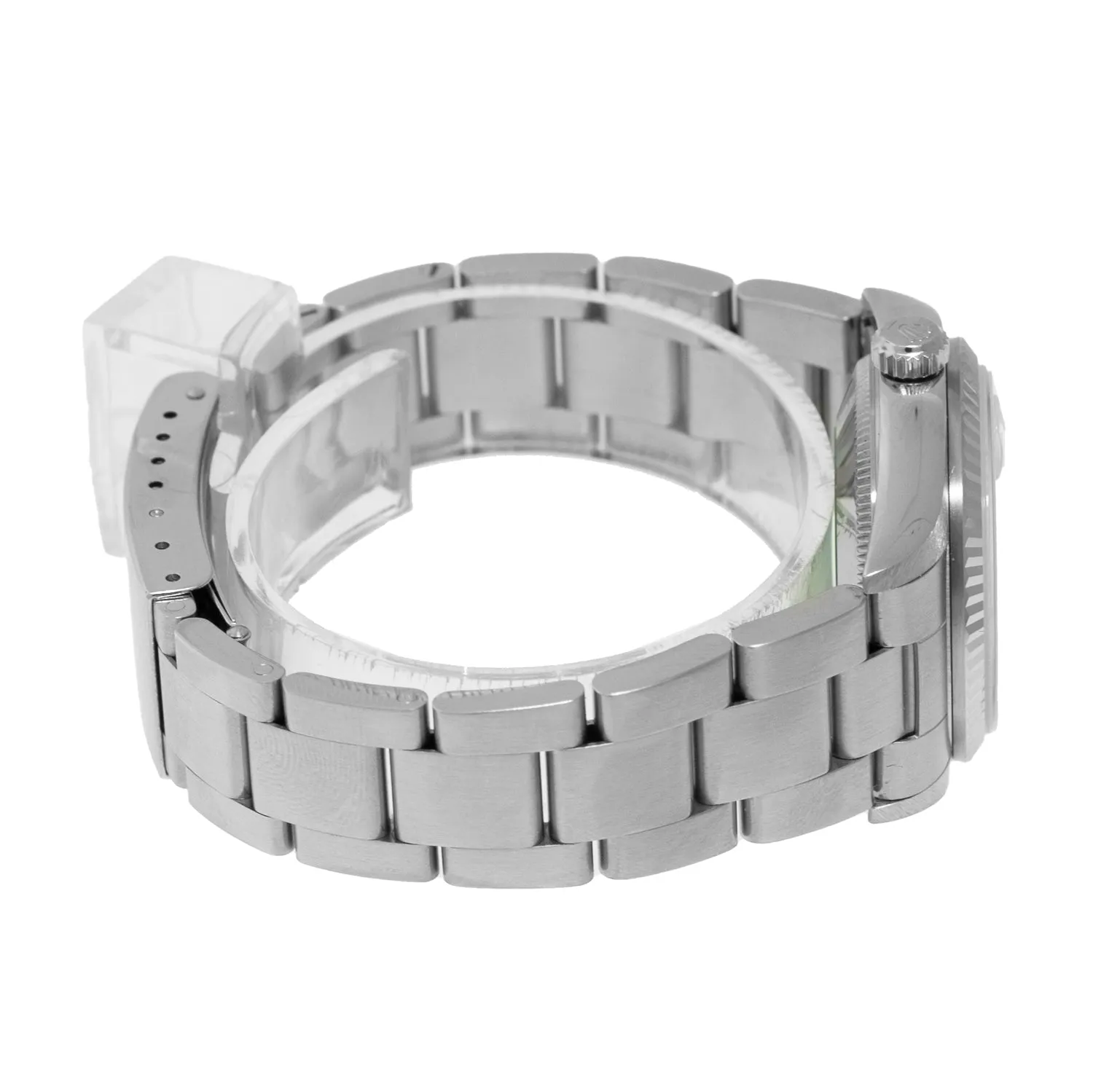 Rolex Datejust 31mm White Gold & Steel Mother of Pearl Diamond Dial & Fluted Bezel 78274