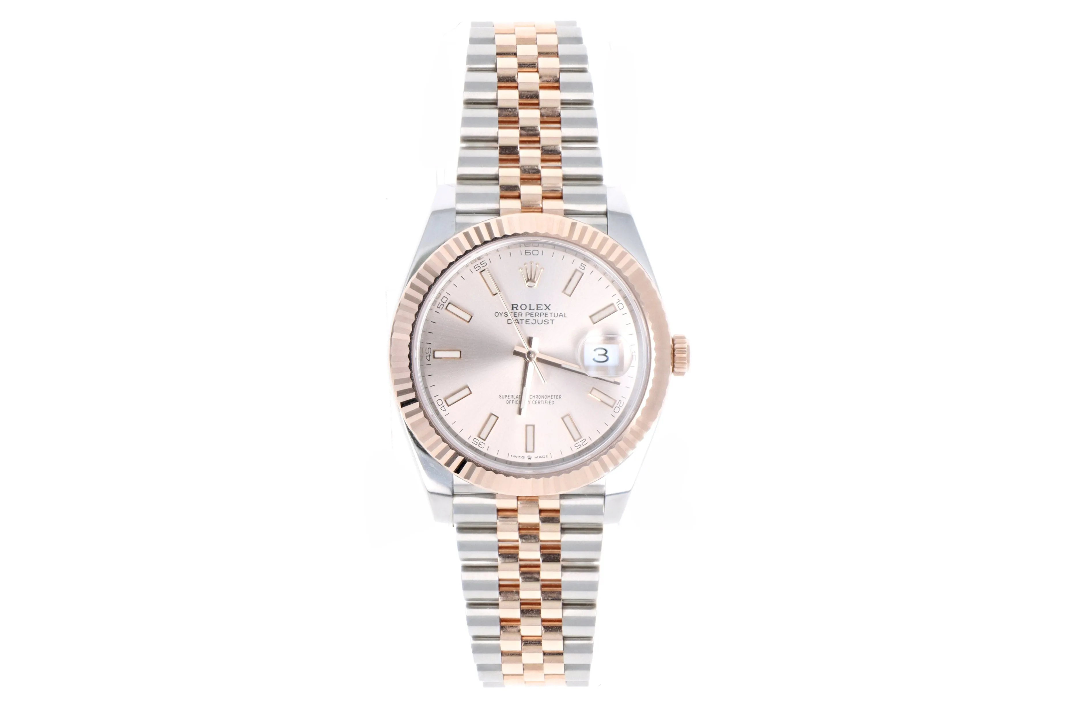 Rolex Datejust 41MM Sundust Dial Model 126331