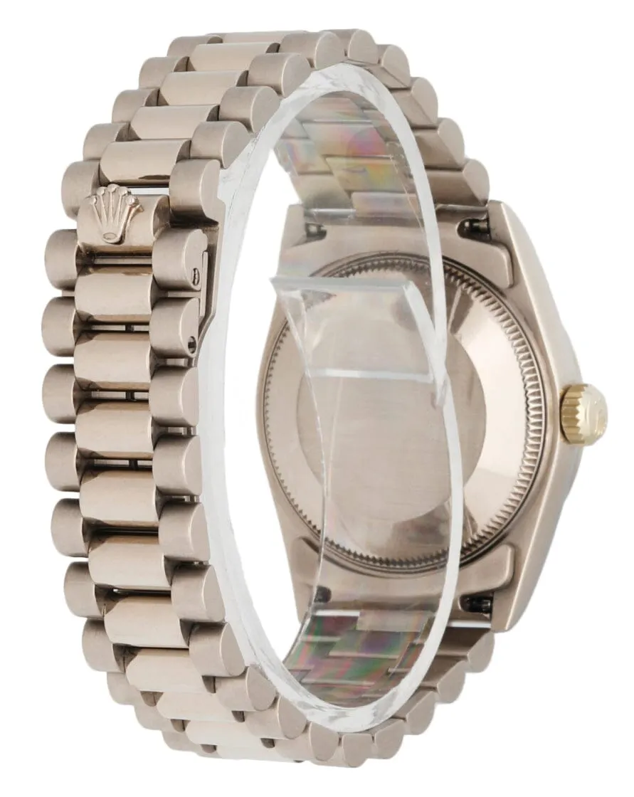 Rolex Datejust 68279 Diamond 18K White Gold Ladies Watch Box Papers