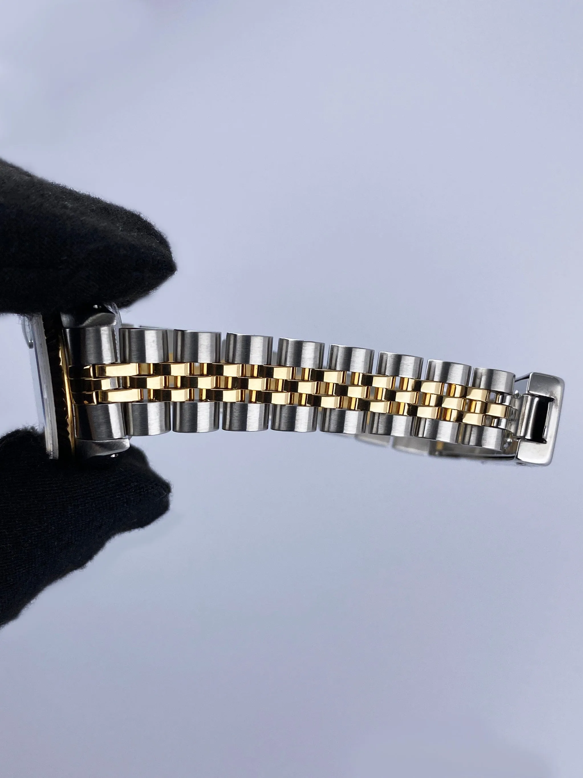 Rolex Datejust 69173 Blue Anniversary Dial Ladies Watch Box Papers