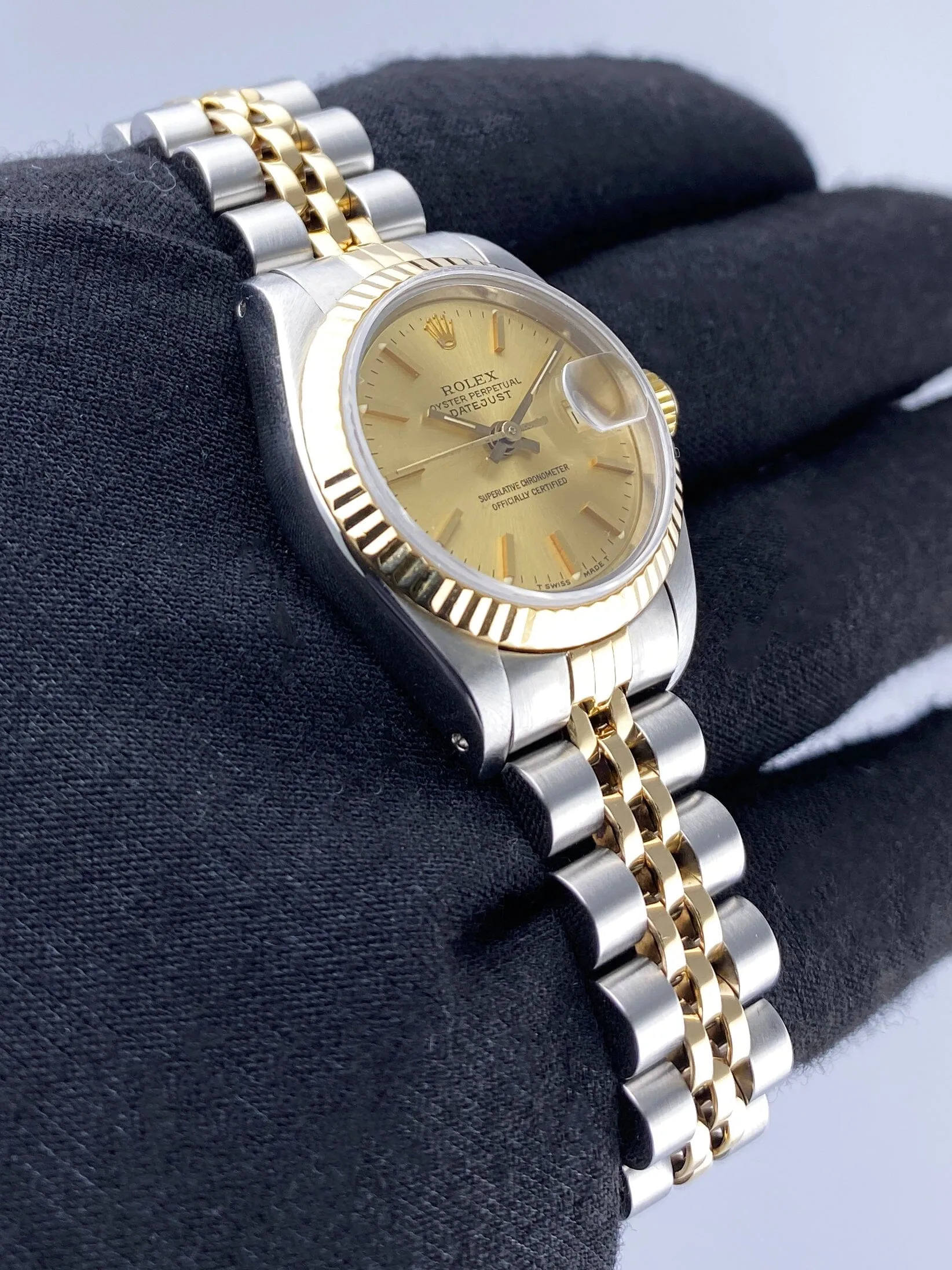 Rolex Datejust 69173 Champagne Dial Ladies Watch