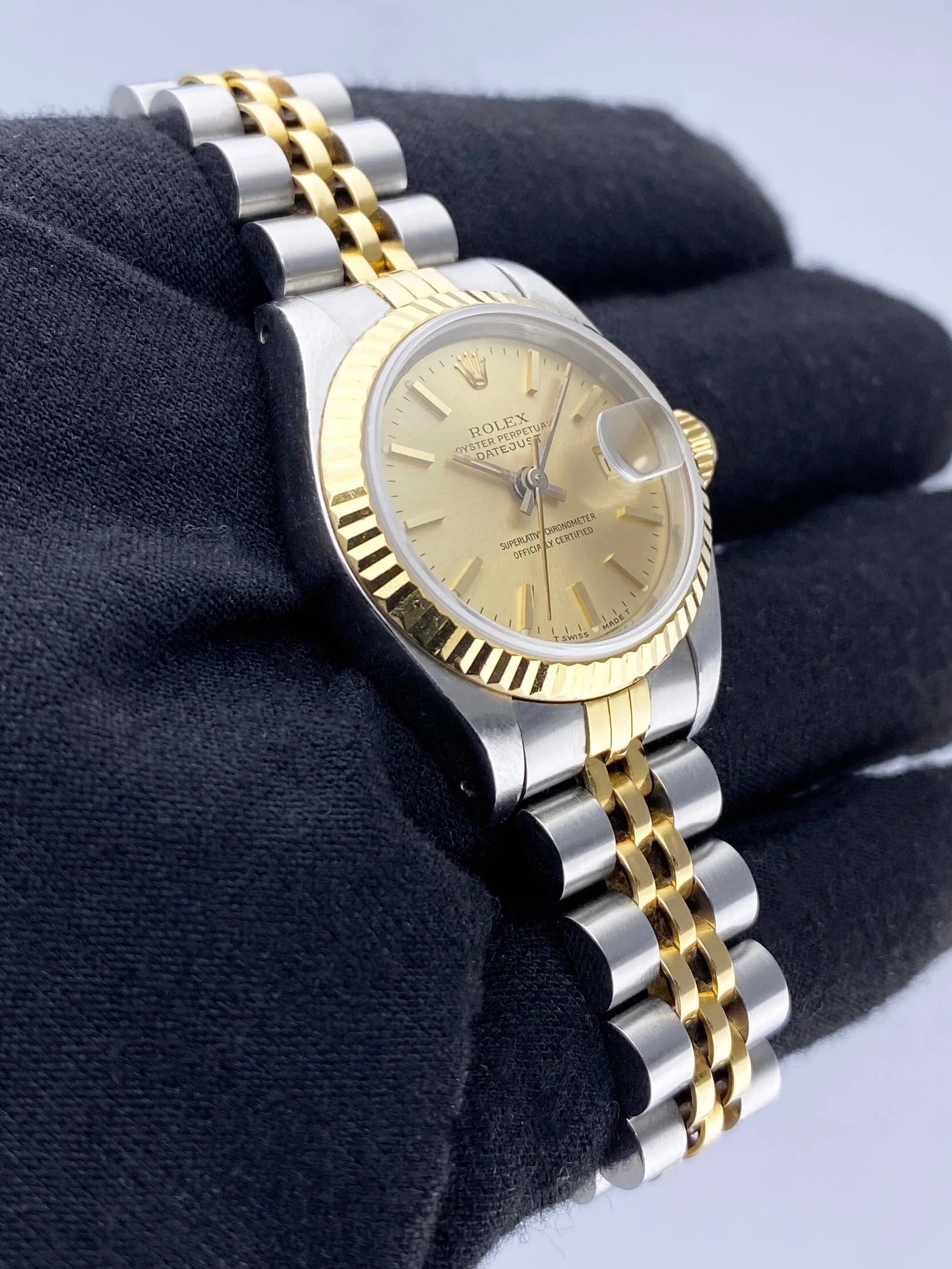Rolex Datejust 69173 Champagne Dial Ladies Watch