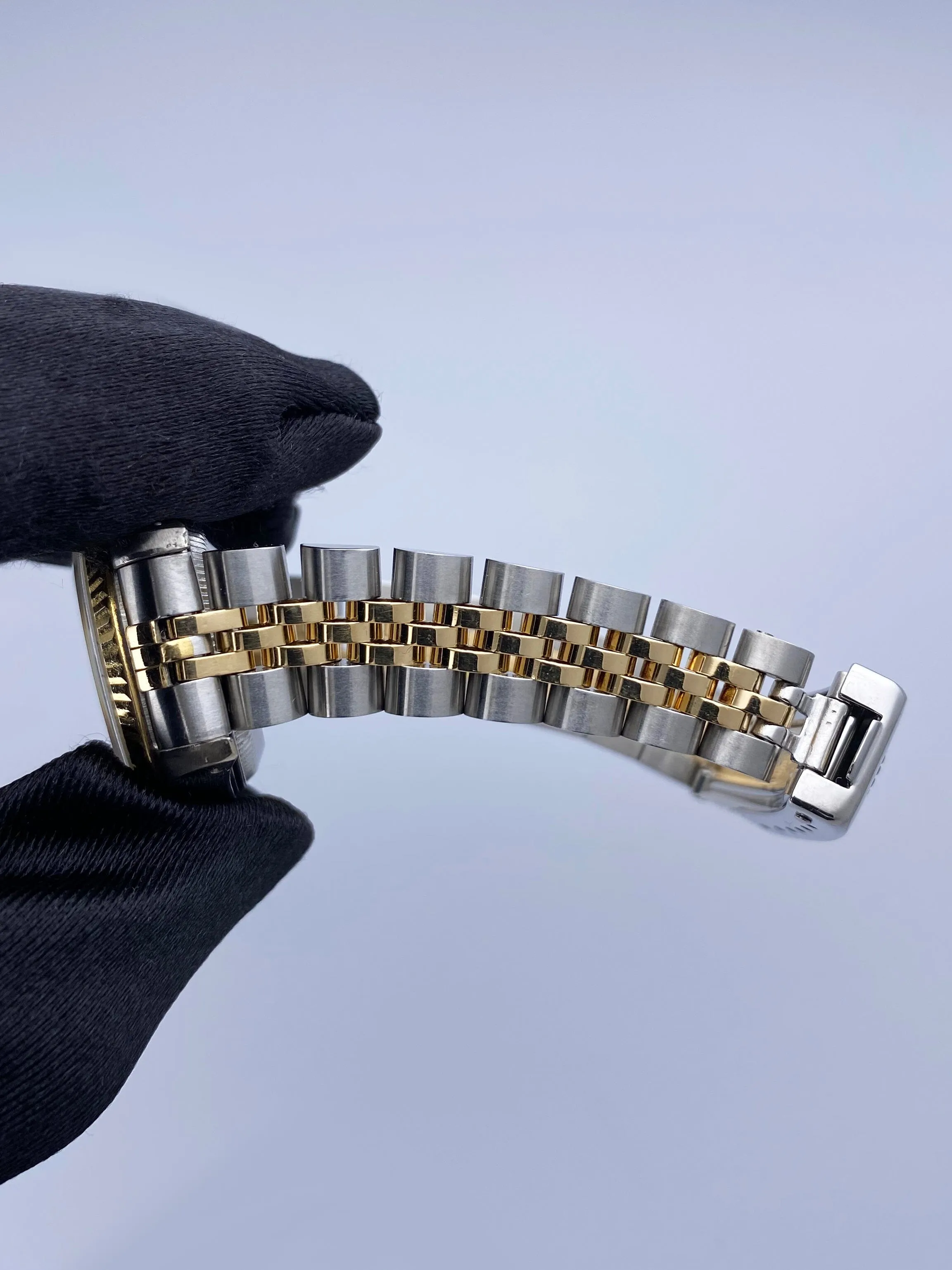Rolex Datejust 69173 Diamond Champagne Dial Ladies Watch Box Papers