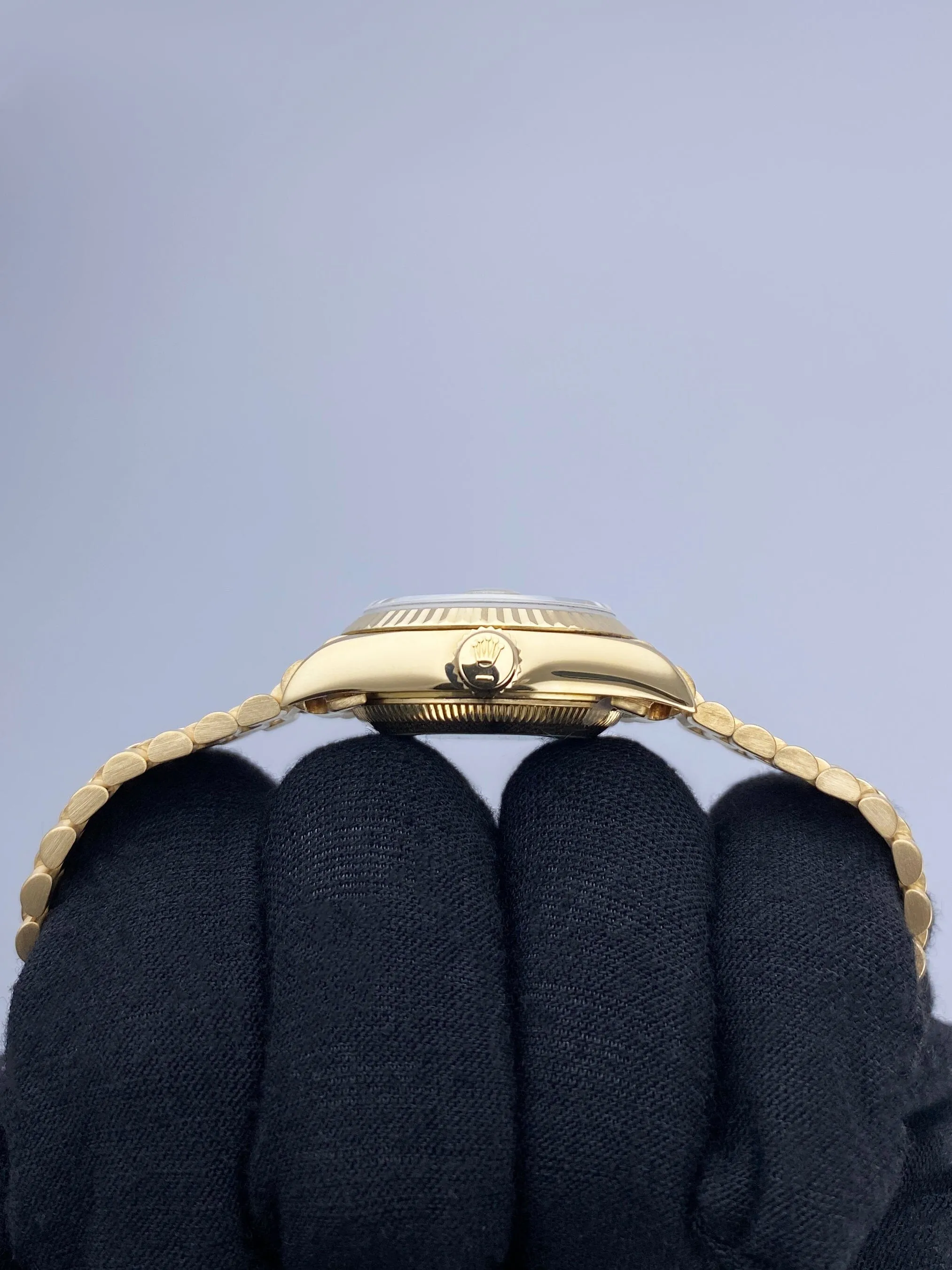 Rolex Datejust 69178 Champagne Dial 18K Yellow Gold Ladies Watch