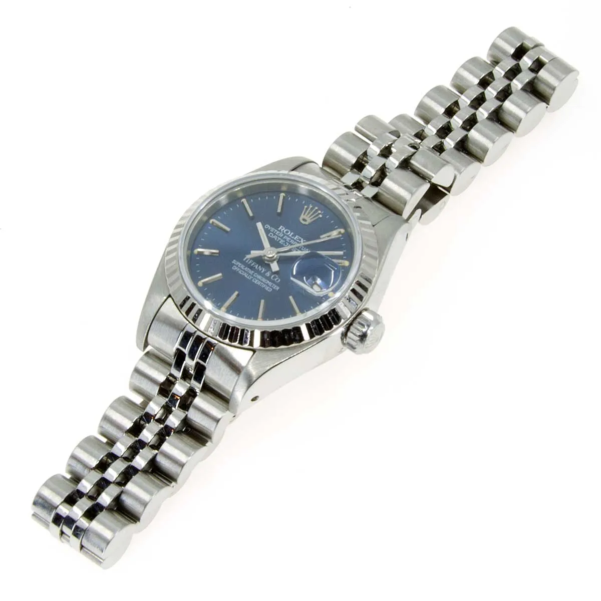 Rolex Datejust Blue Dial - Retailed by Tiffany