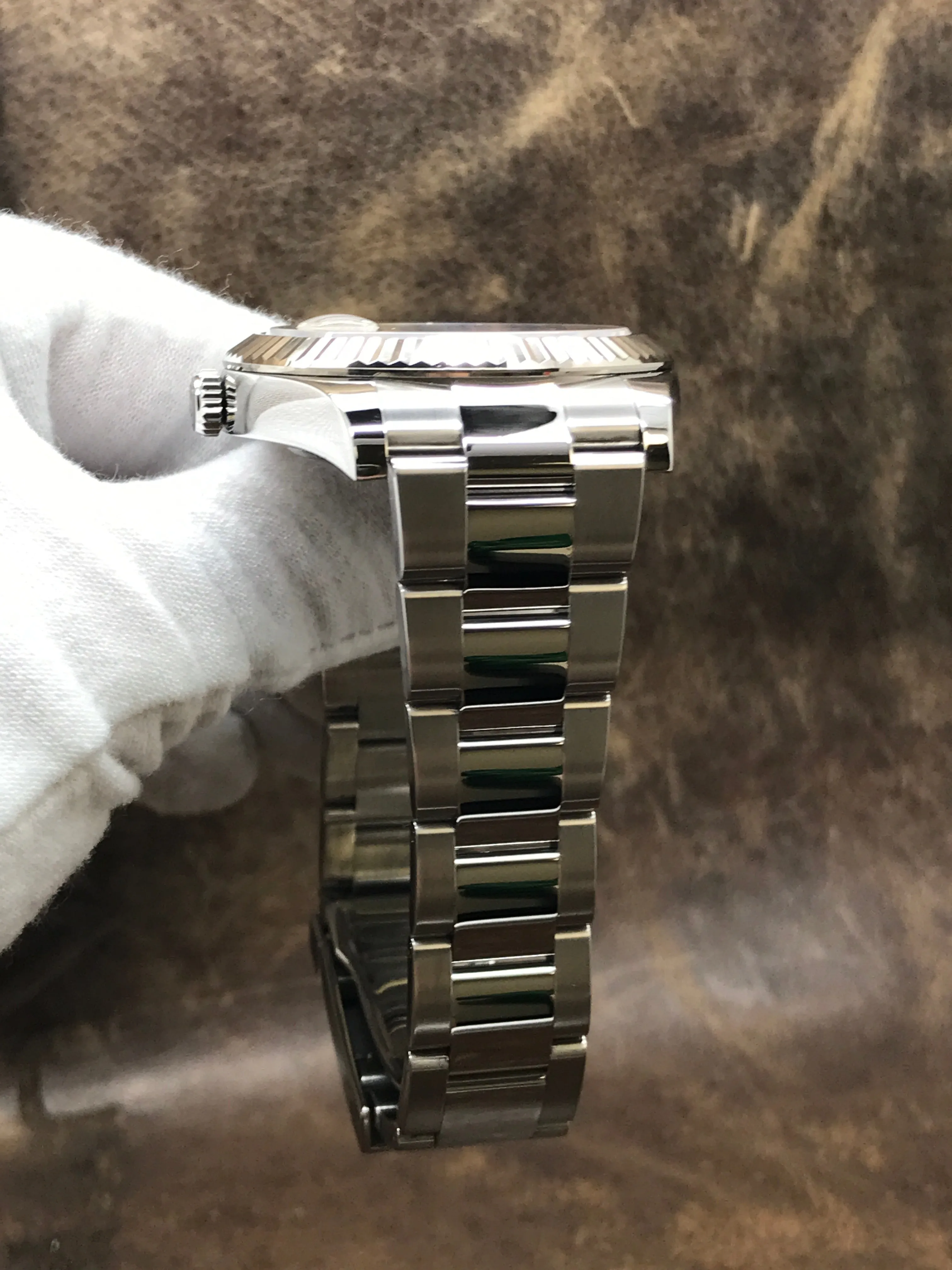 Rolex Datejust II 41mm 116334 Rhodium Dial Automatic Men's Watch