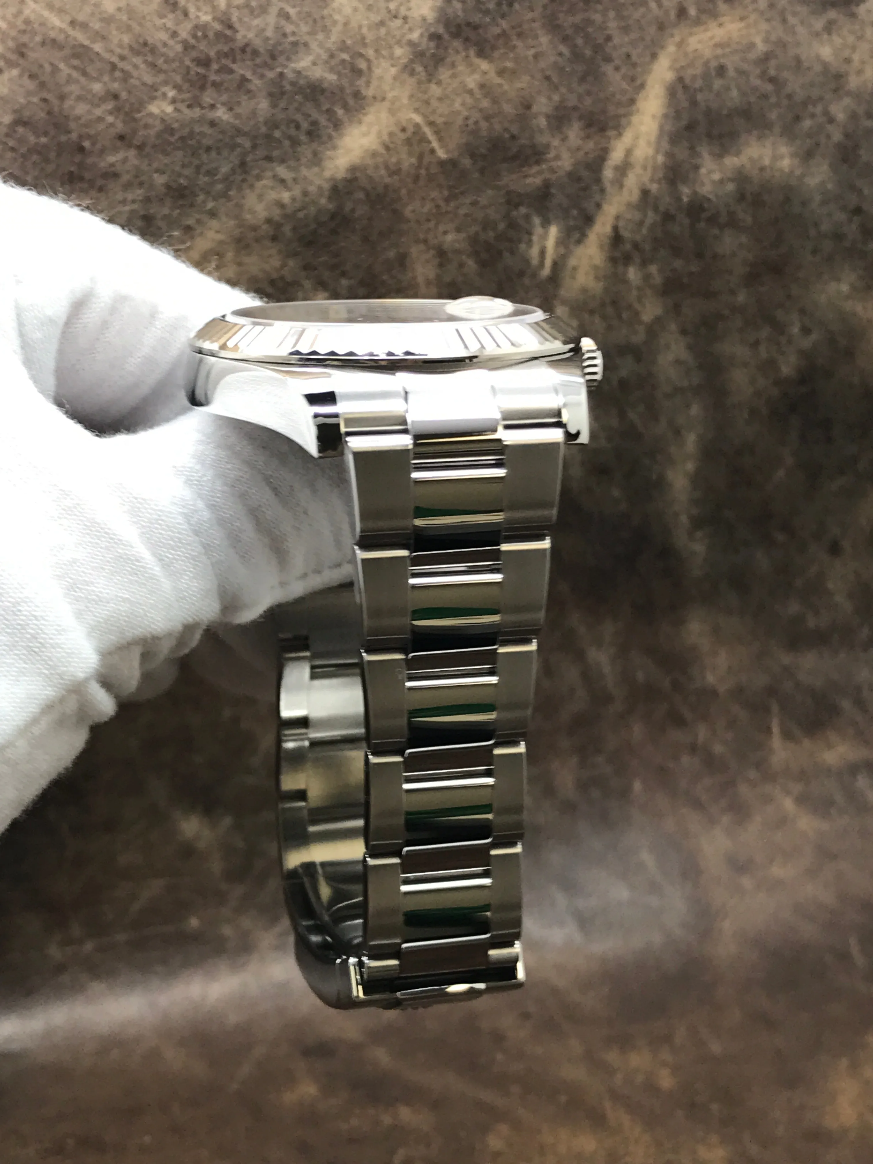 Rolex Datejust II 41mm 116334 Rhodium Dial Automatic Men's Watch