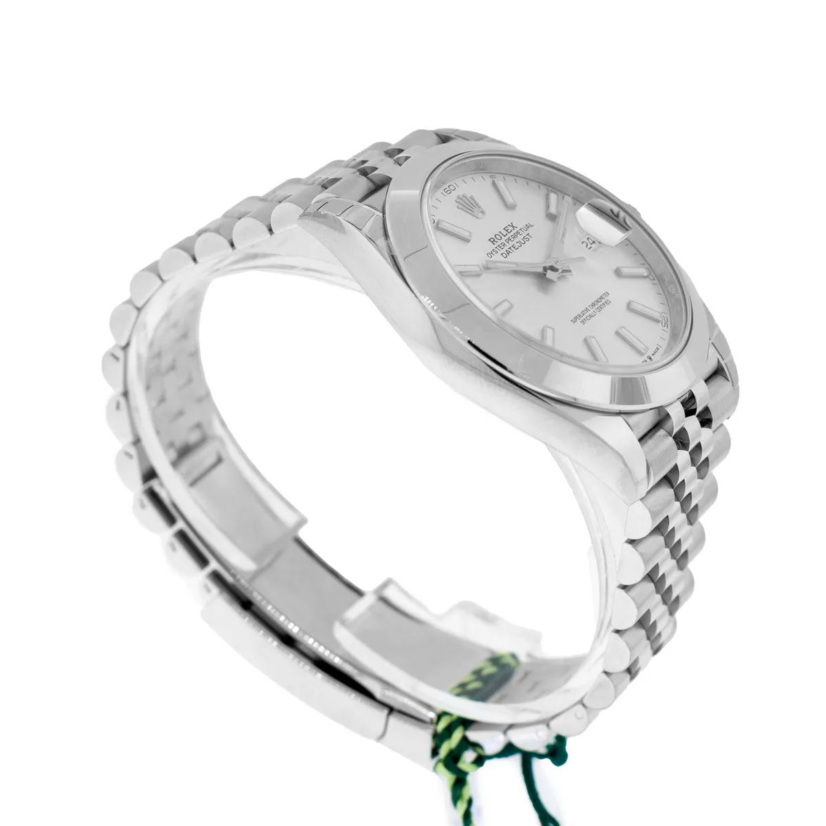 Rolex Datejust II 41mm Stainless Steel Silver Index Dial & Smooth Bezel 126300