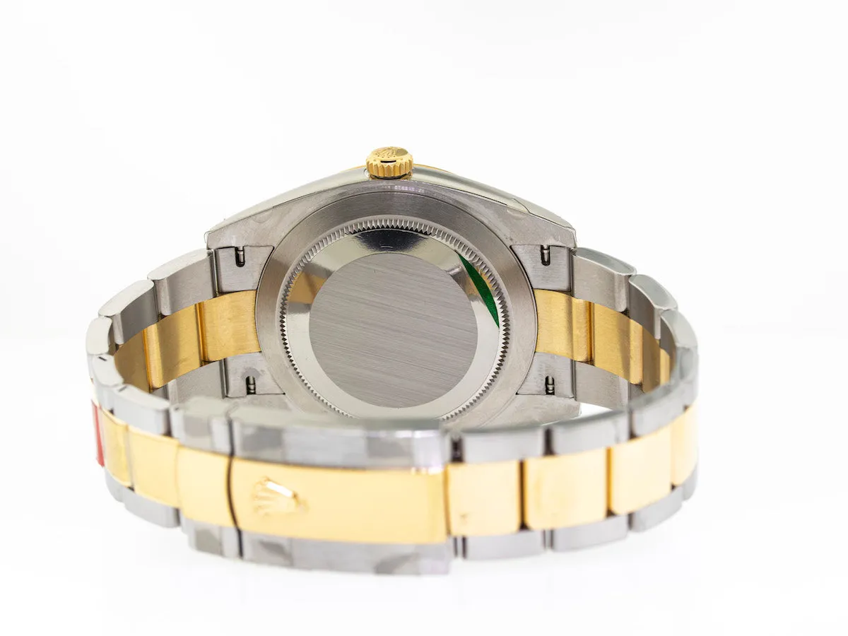 Rolex Datejust II 41mm Yellow Gold & Steel Rolesor White Stick Dial 126303