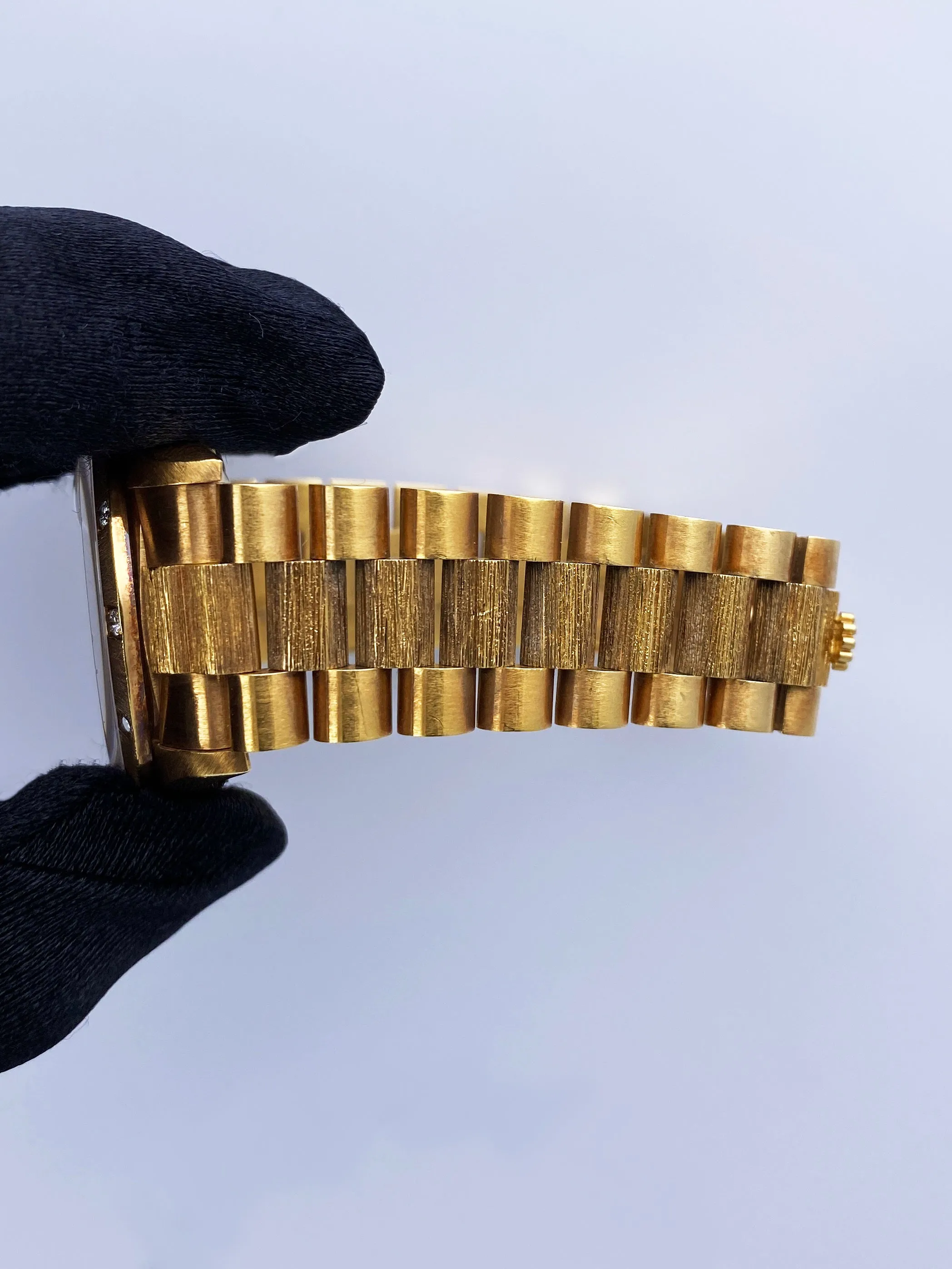 Rolex Day Date 18308 Diamond 18K Yellow Gold Mens Watch