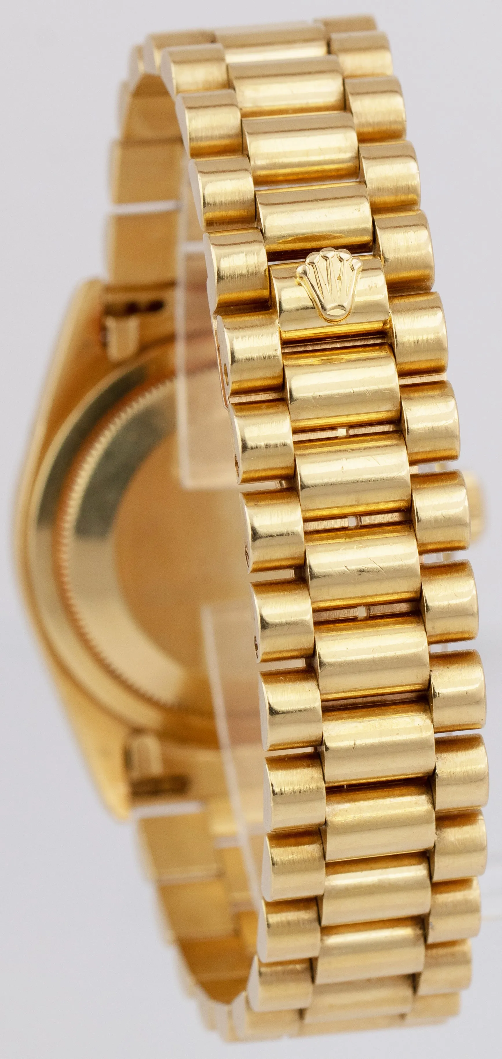 Rolex Day-Date Champagne Double Quickset 36mm 18238 18K Yellow Gold Watch