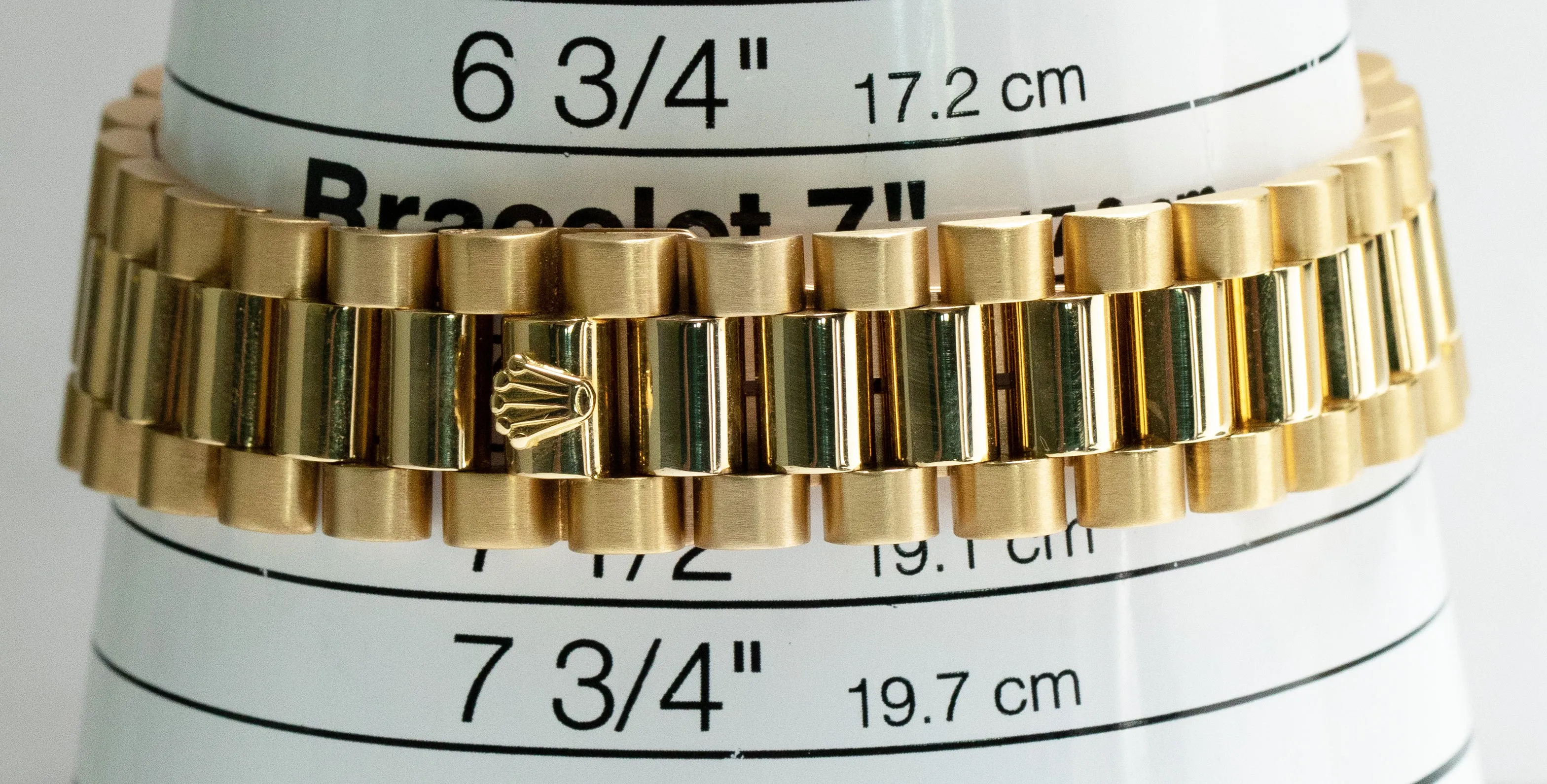 Rolex Day-Date President 36mm Black 18K Yellow Gold Double Quick Watch 18238