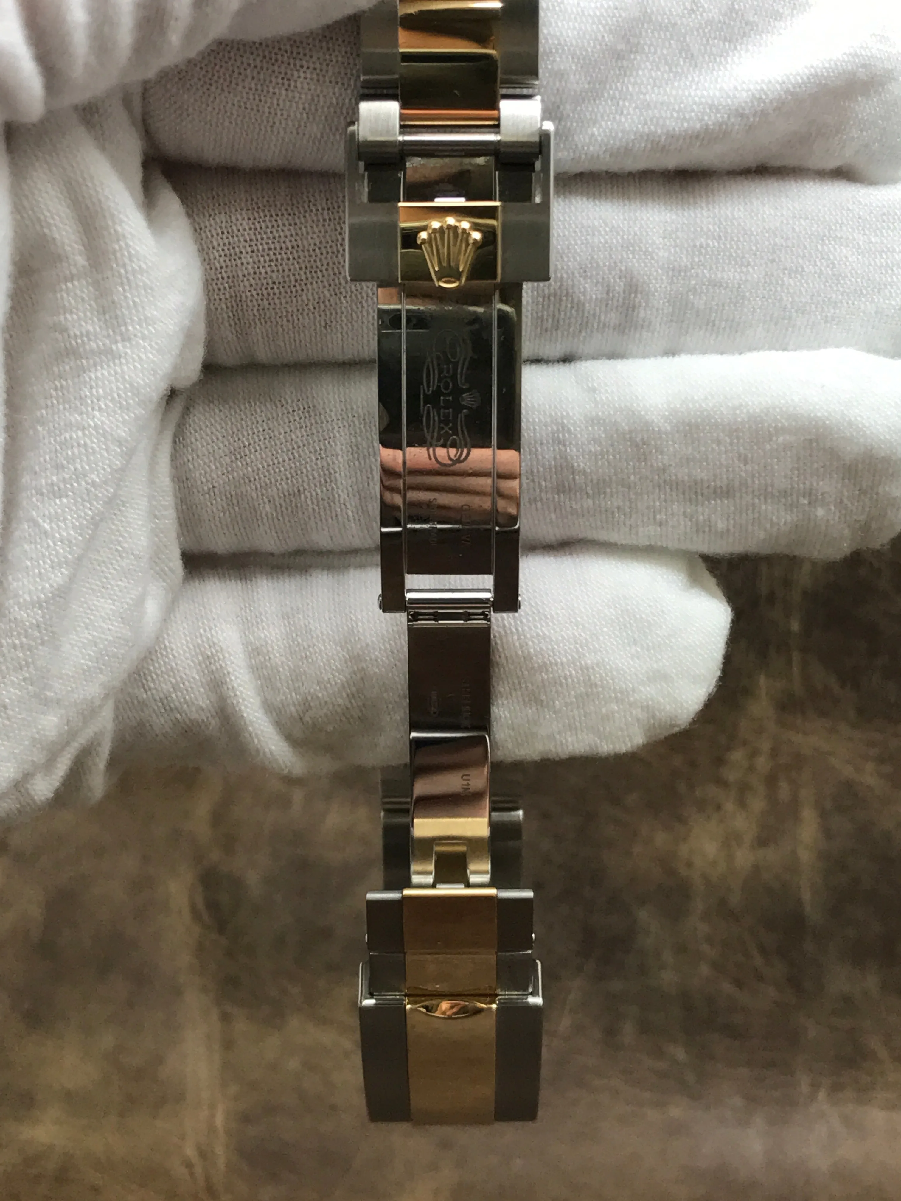 Rolex Explorer 36mm Two Tone 124273 Black Dial Automatic Men's Watch