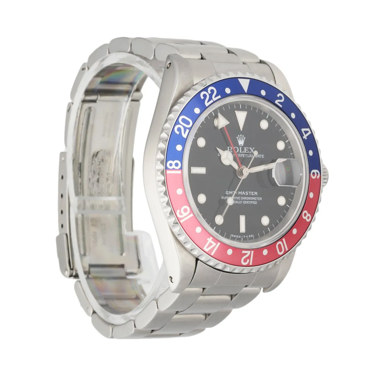 Rolex GMT Master Date 16700 Pepsi Bezel Men's Watch