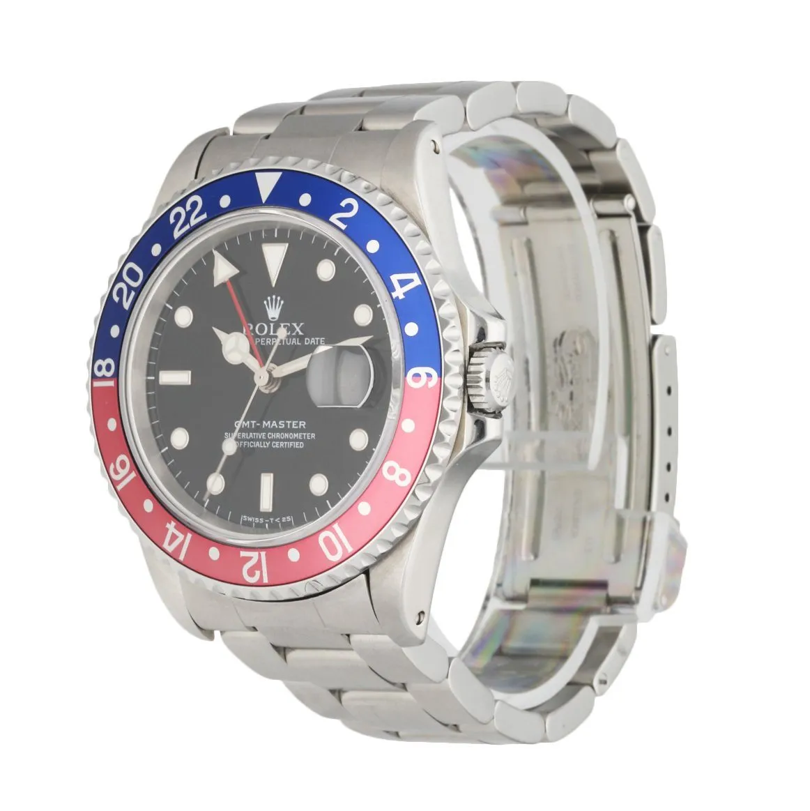 Rolex GMT Master Date 16700 Pepsi Bezel Men's Watch