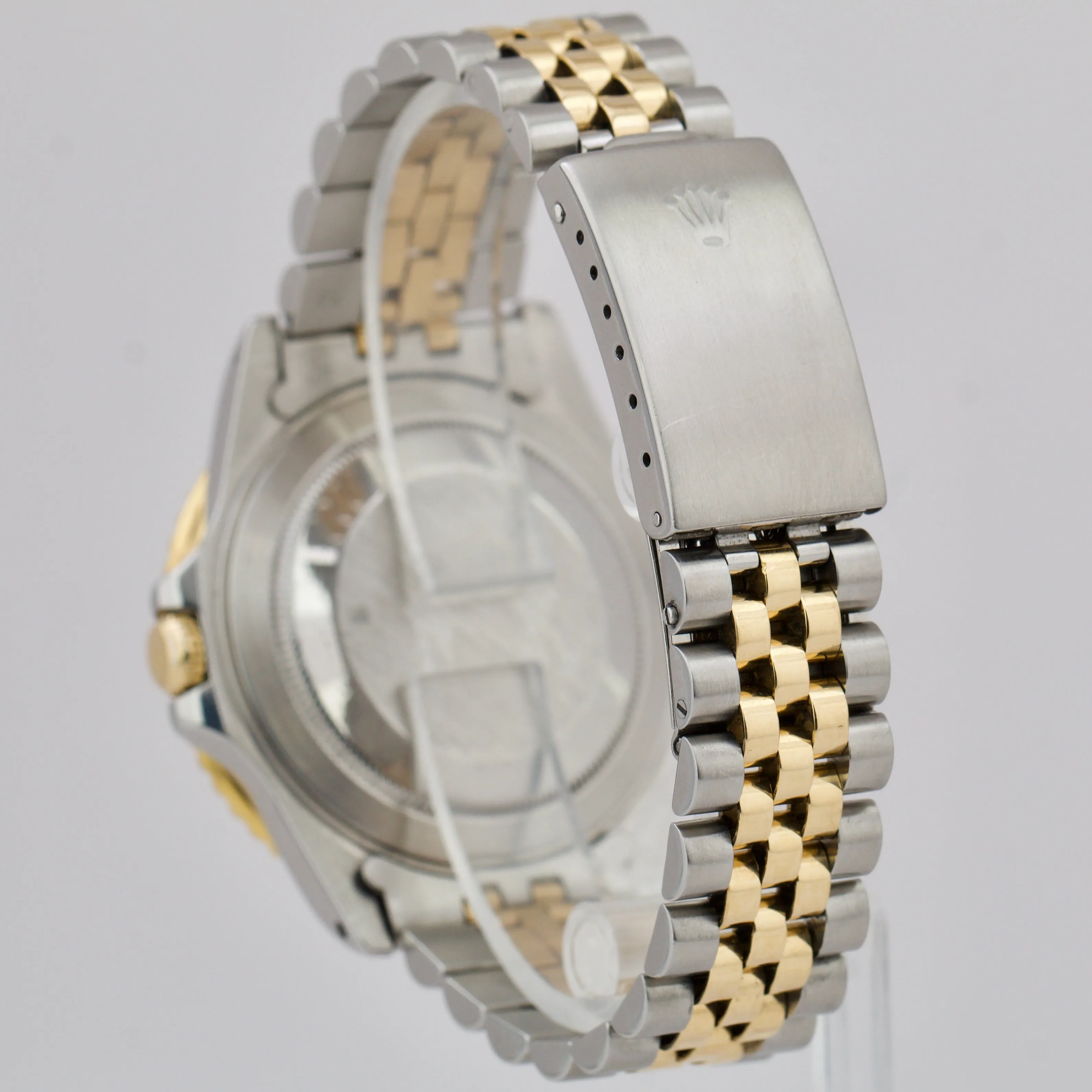 Rolex GMT-Master II Two-Tone Stainless Gold ROOT BEER Jubilee 40mm Watch 16713