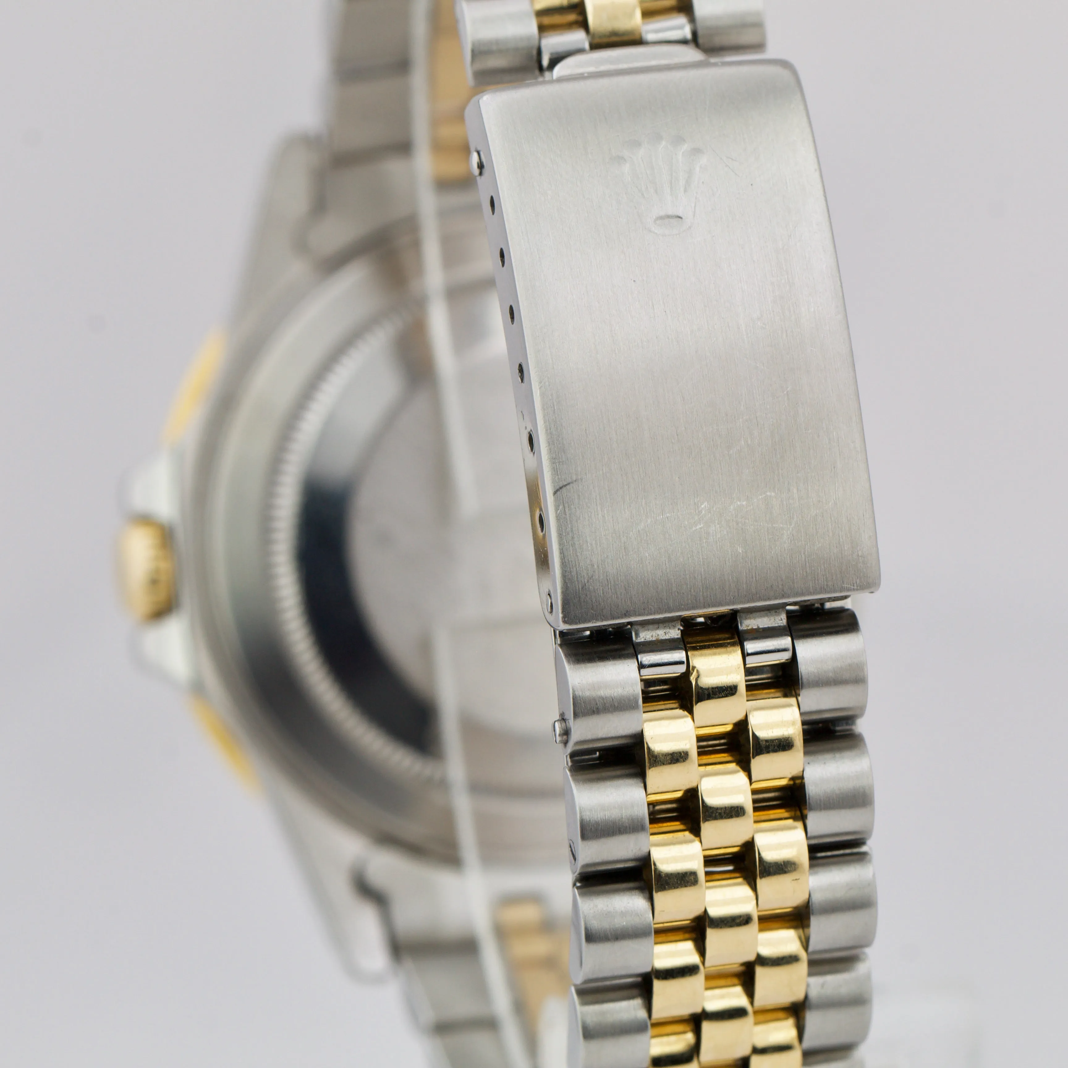 Rolex GMT-Master II Two-Tone Stainless Gold ROOT BEER Jubilee 40mm Watch 16713