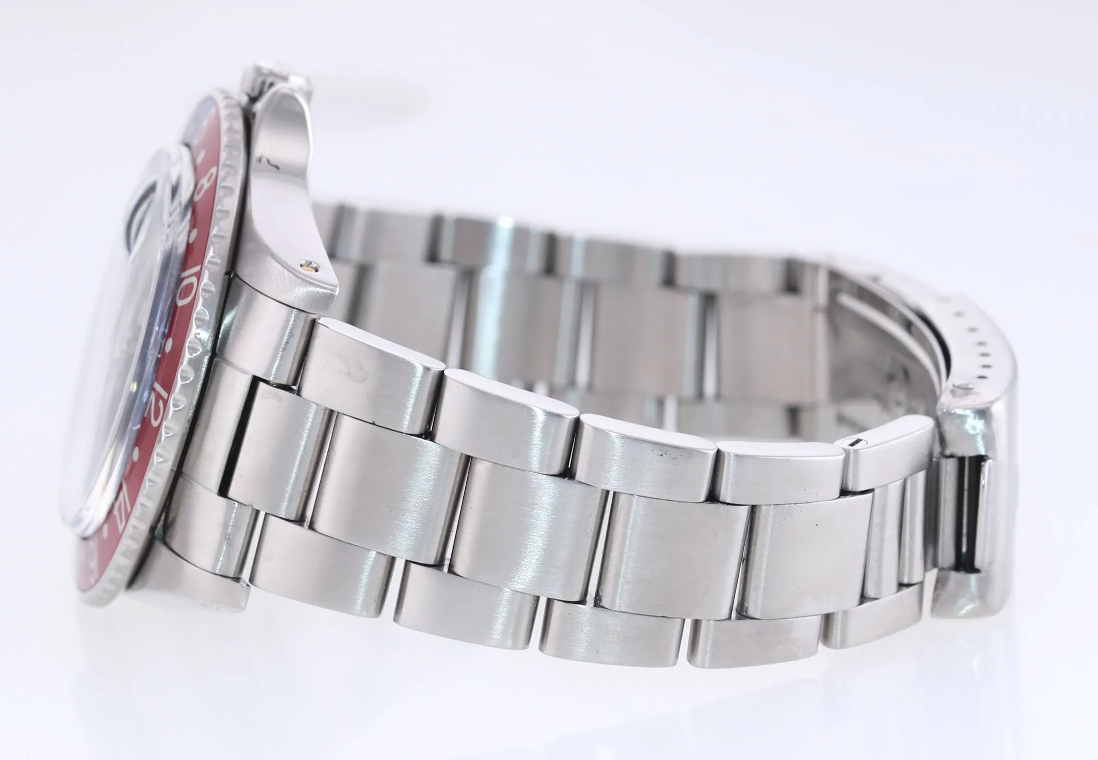 Rolex GMT-Master Pepsi Blue Red Steel Matte Oyster 16750 40mm Watch Box