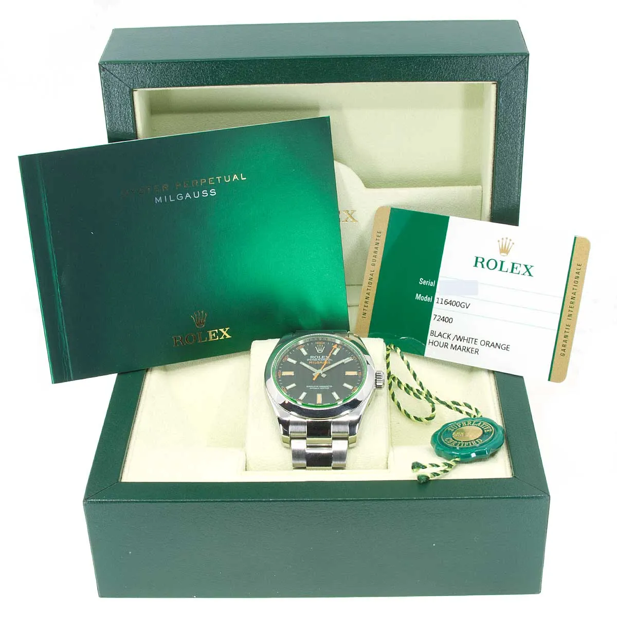 Rolex Milgauss Black Dial