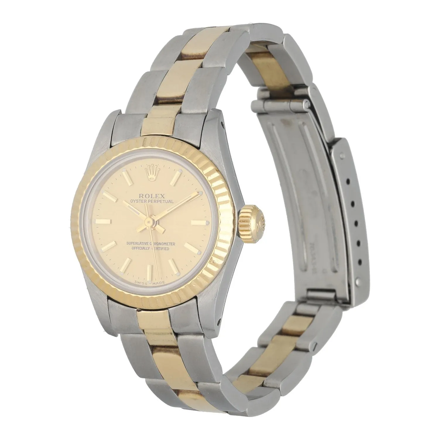 Rolex Oyster Perpetual 67193 Ladies Watch Box Papers
