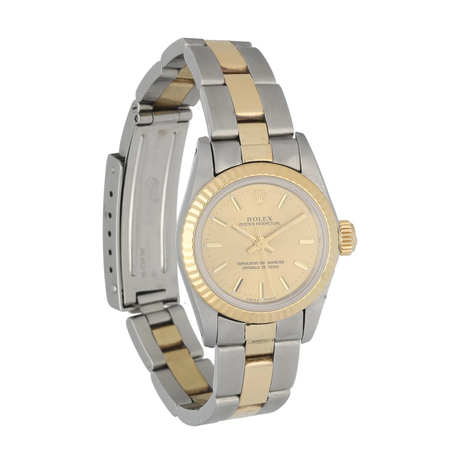 Rolex Oyster Perpetual 67193 Ladies Watch Box Papers