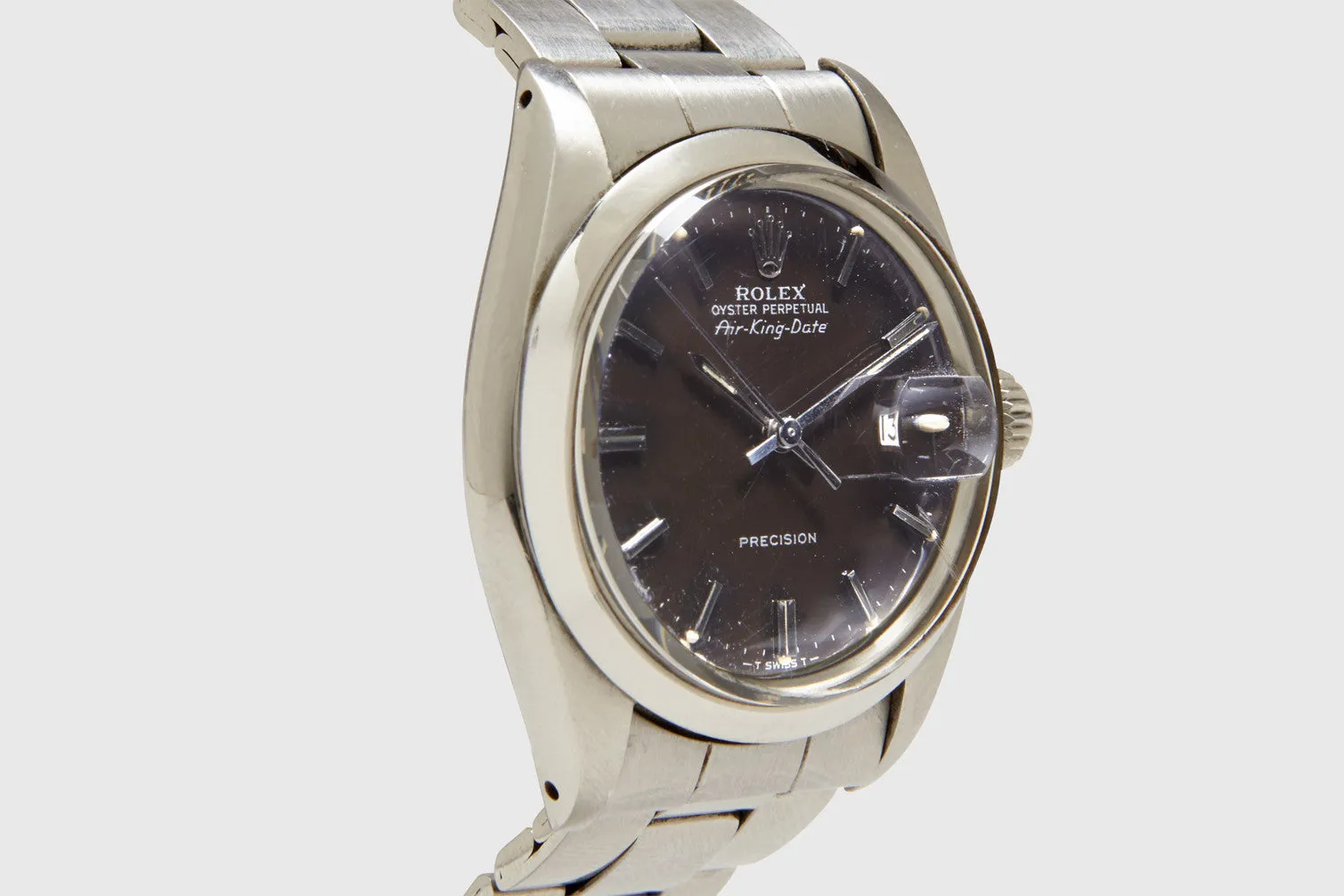 Rolex Oyster Perpetual Air King Date Tropical Dial
