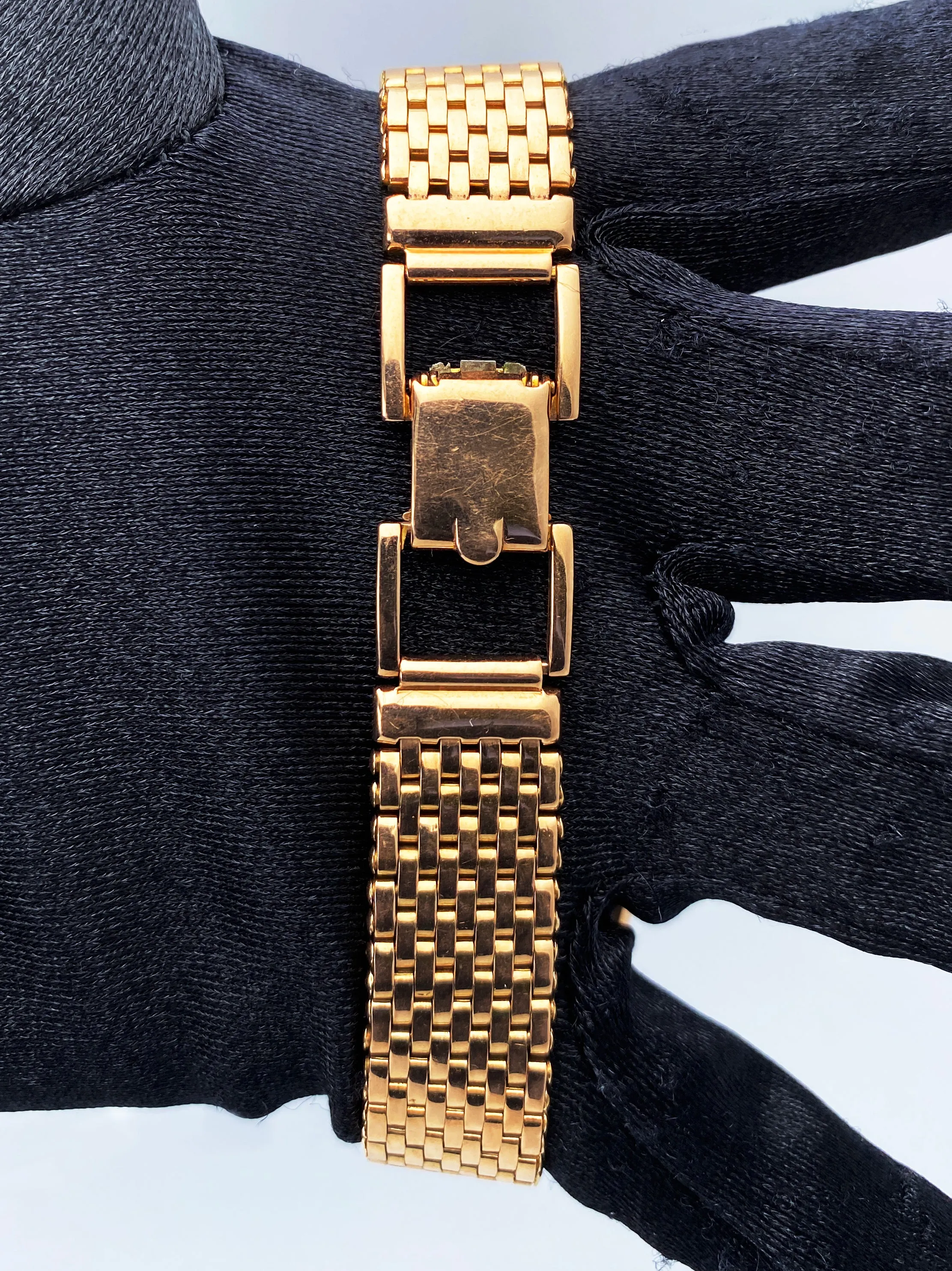 Rolex Oyster Perpetual Bubble Back 3131 Rose Gold Watch