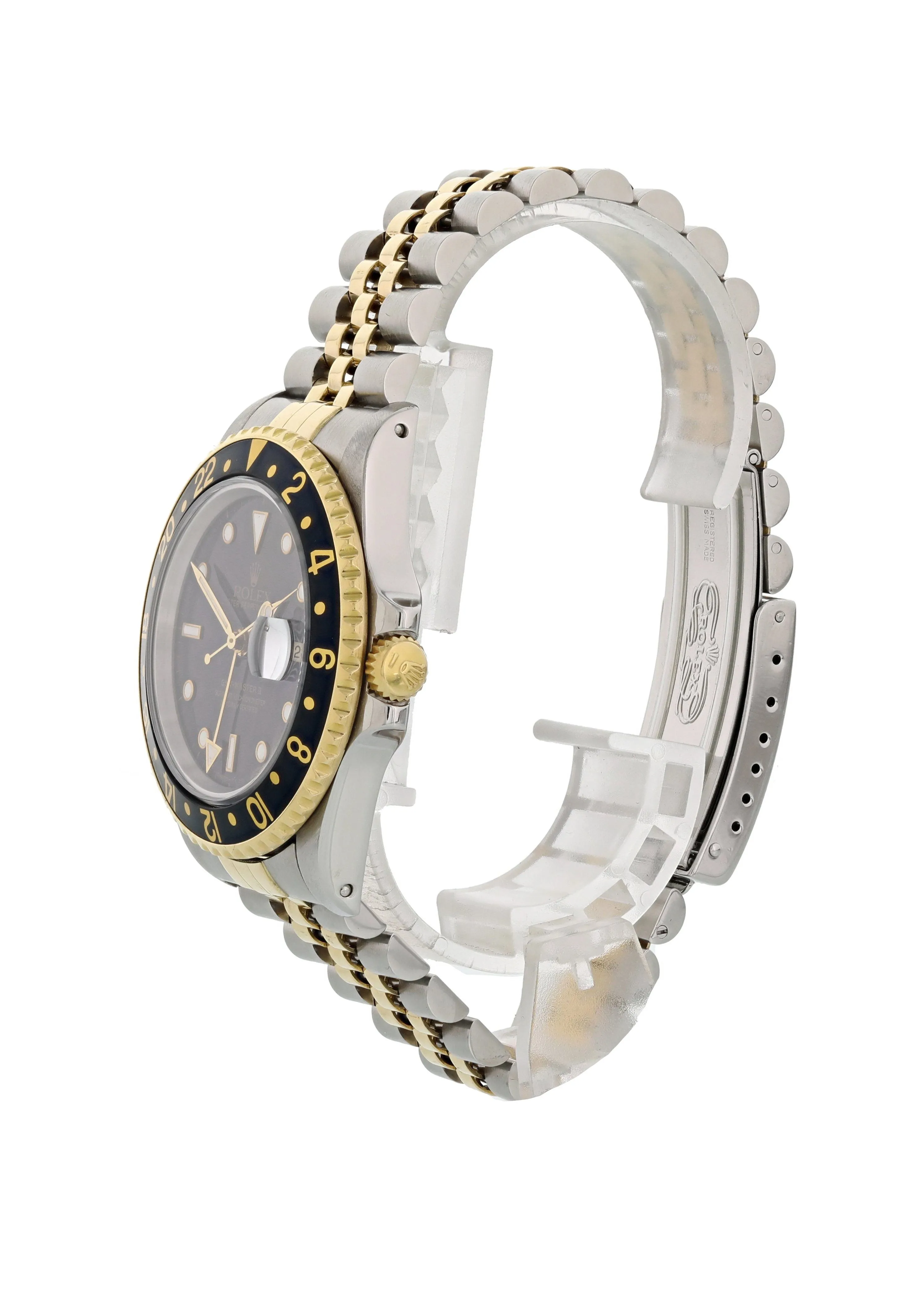 Rolex Oyster Perpetual Date GMT Master ll 16713 Mens Watch