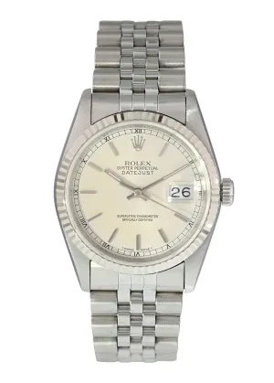 Rolex Oyster Perpetual Datejust 16014 Mens Watch