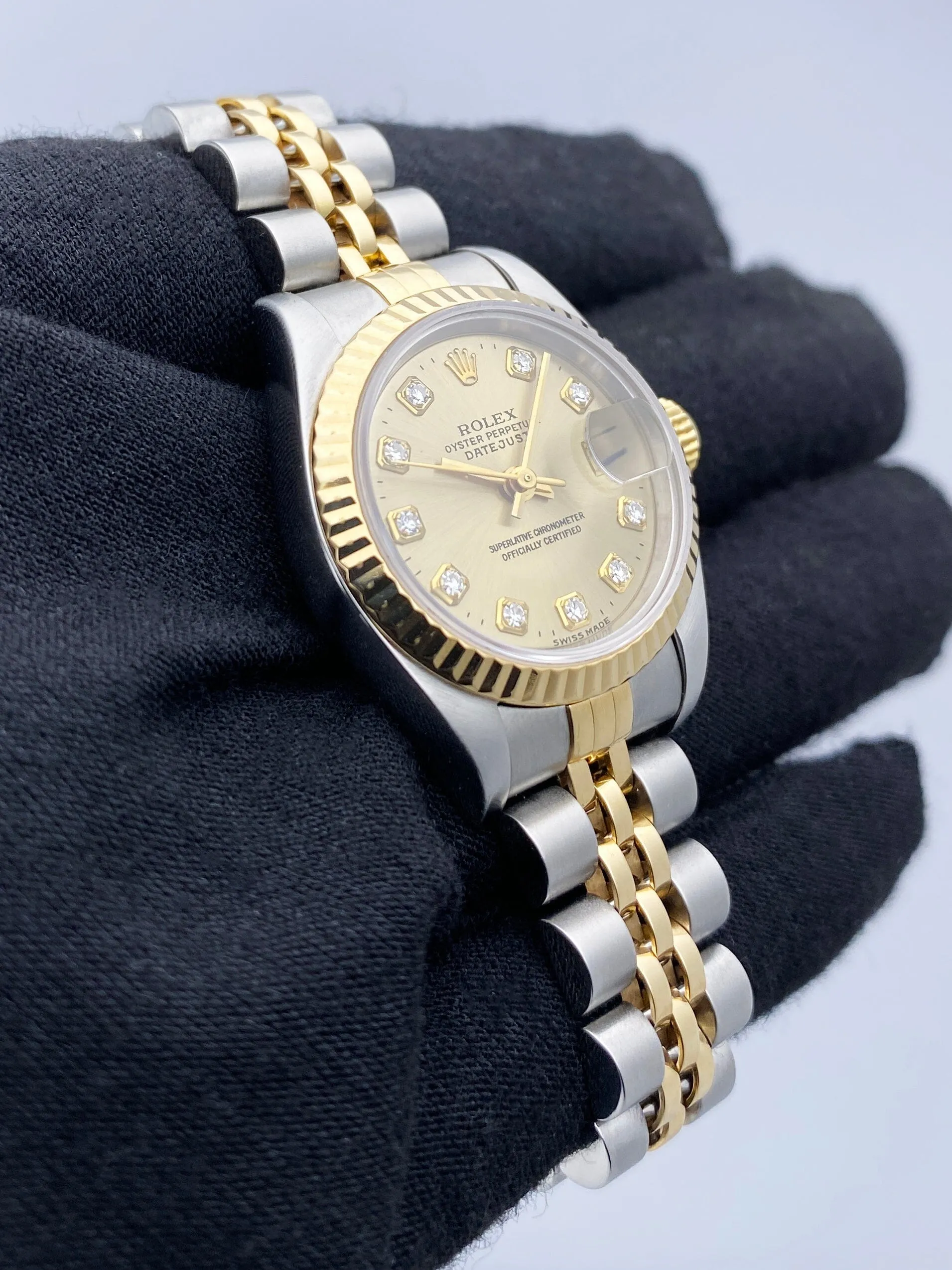 Rolex Oyster Perpetual Datejust 69173 Ladies Watch