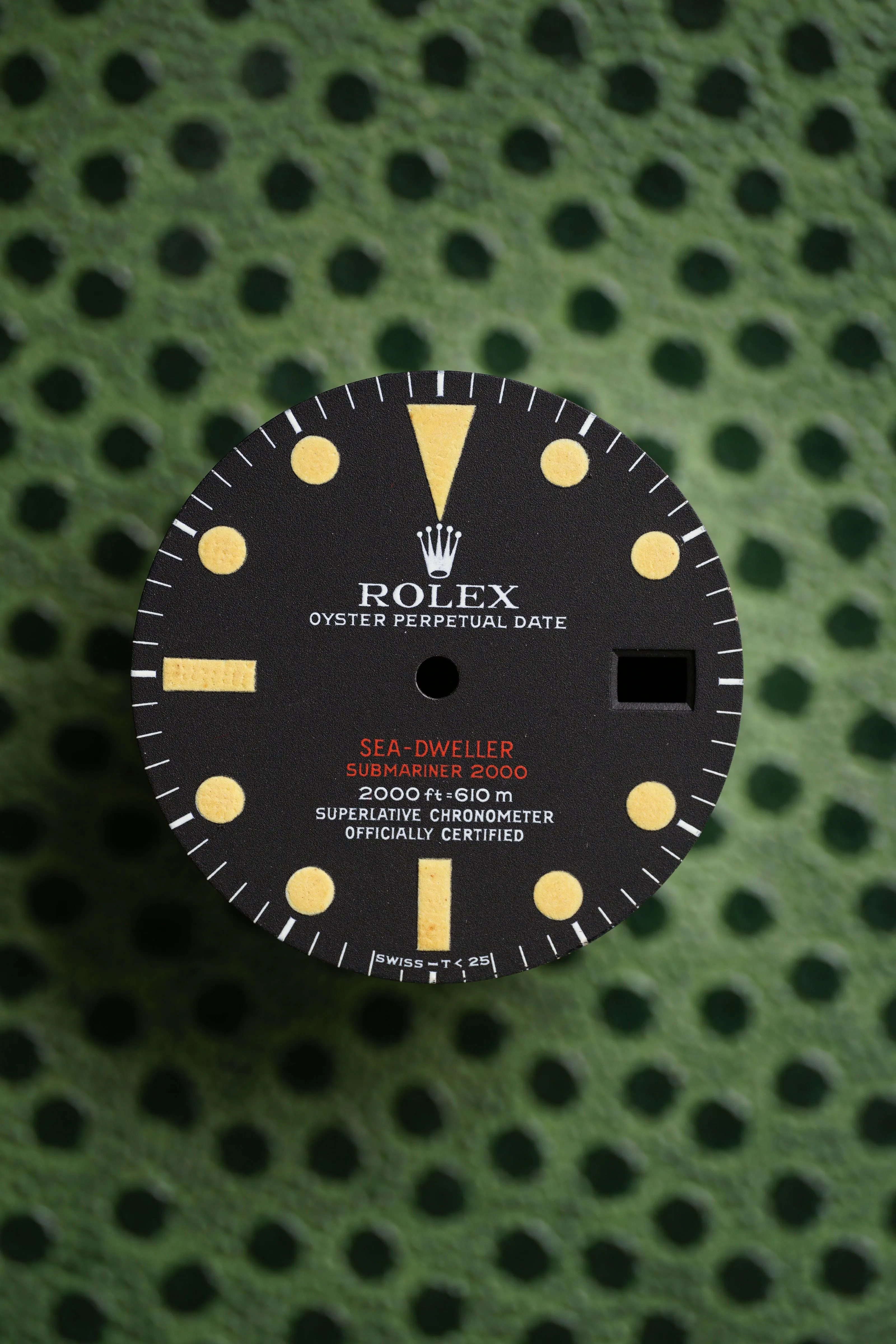 Rolex "Matte double red MKIII Dial" Zifferblatt für Sea-Dweller 1665