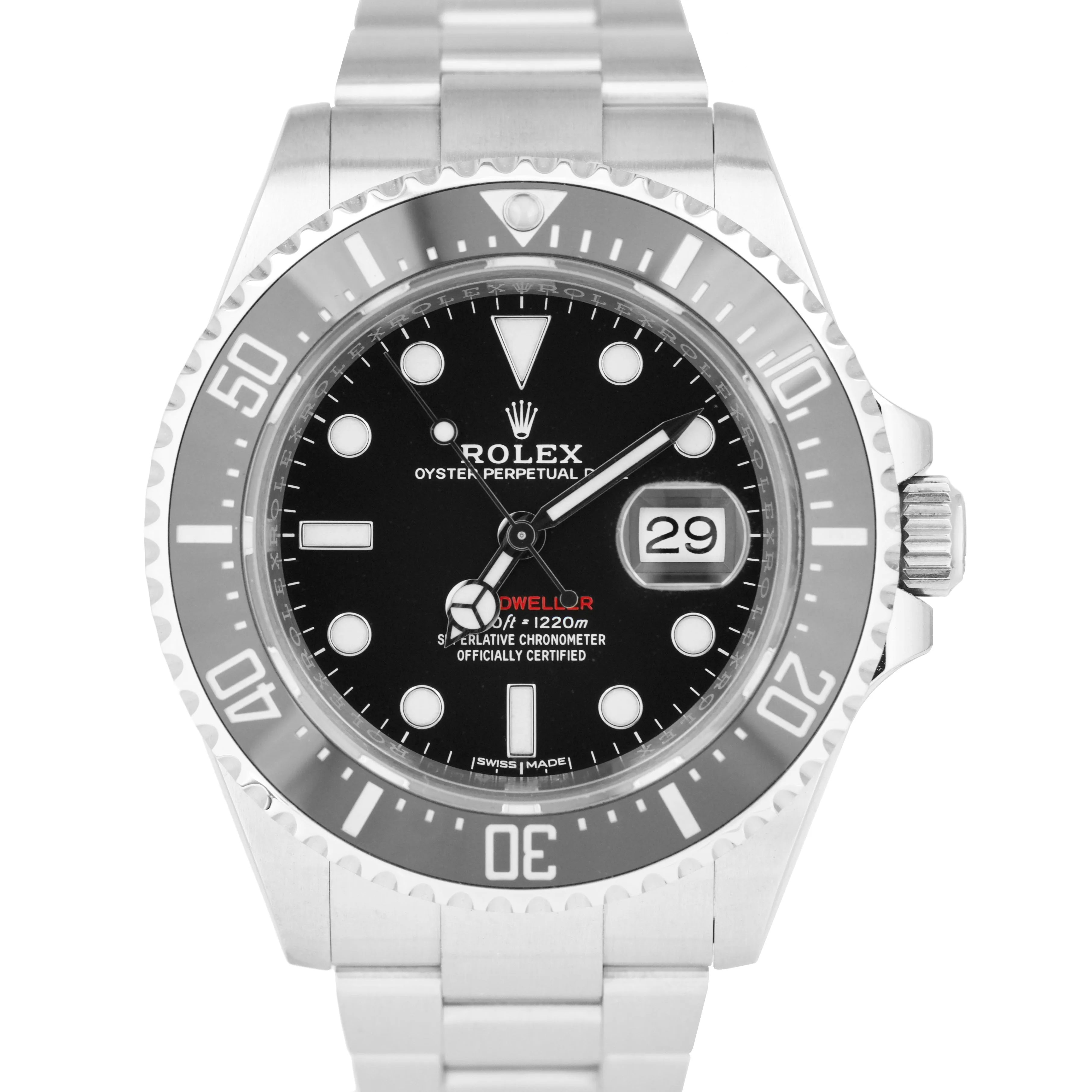 Rolex Red Sea-Dweller 43mm Mark I 50th Anniversary Stainless Steel 126600 Watch