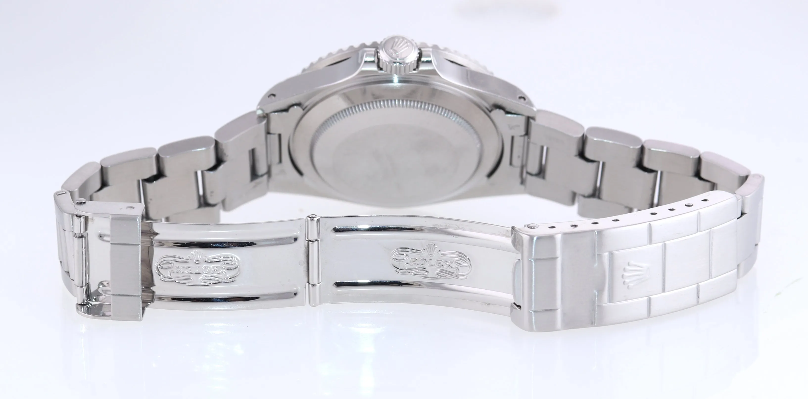 Rolex Submariner Date 168000 Steel Black 40mm Dive Watch Box