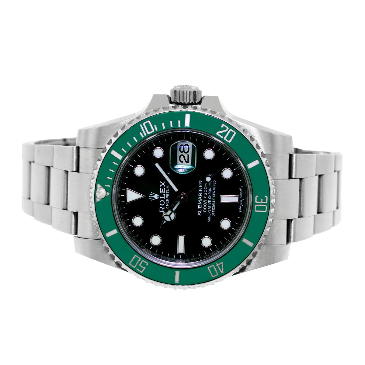 Rolex Submariner Date "The Hulk" 40mm Stainless Steel Green Dial & Green Bezel 116610LV